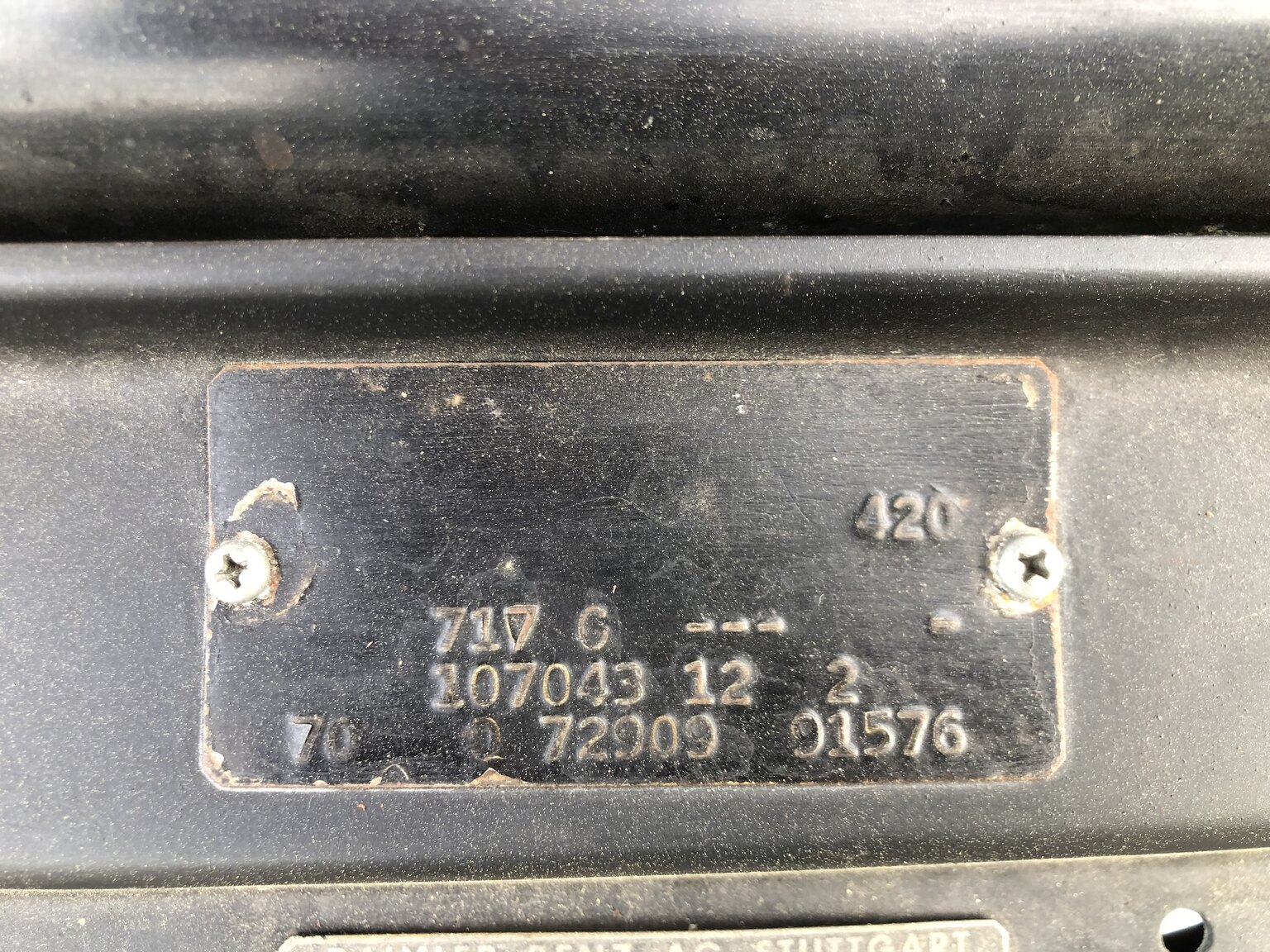 Image of 1972 Mercedes-Benz 350 SL mechanics