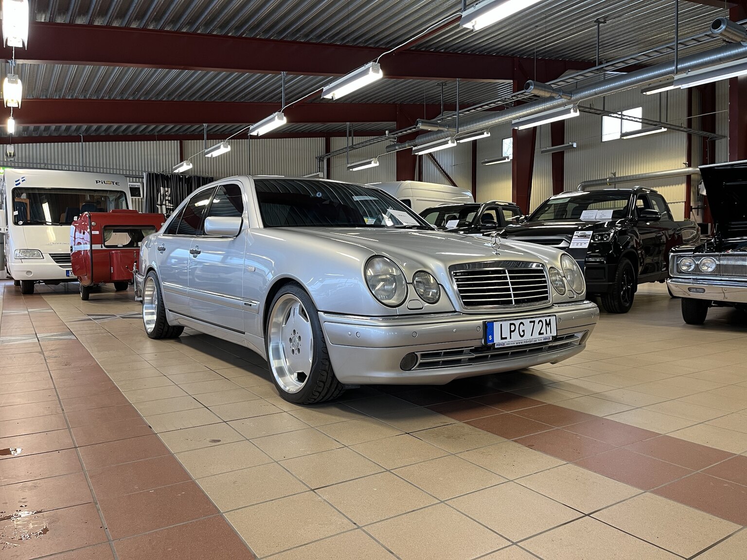 Exterior image of 1998 Mercedes-Benz E55 AMG