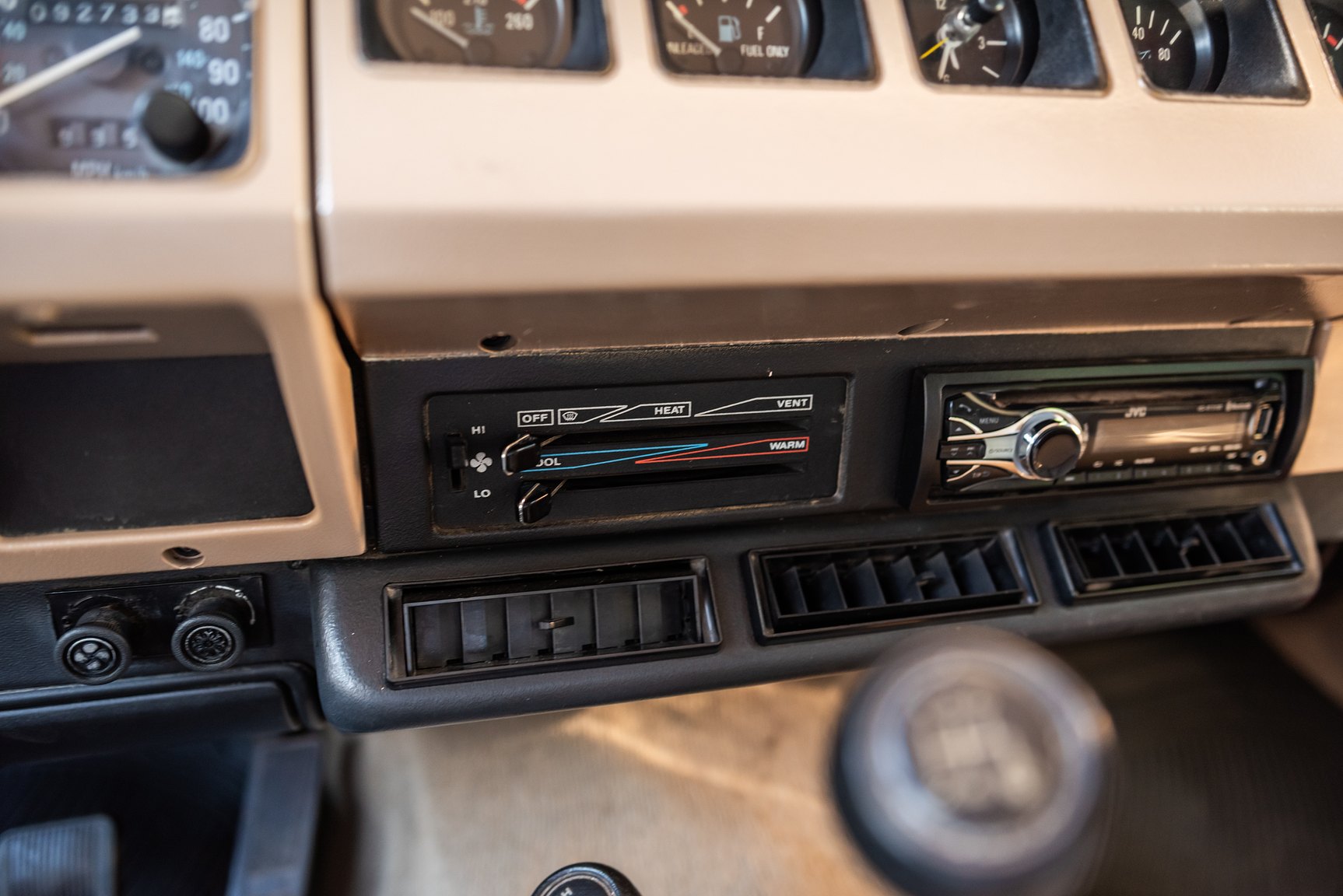 Interiörbild 1991 Jeep Wrangler 4.0 4WD