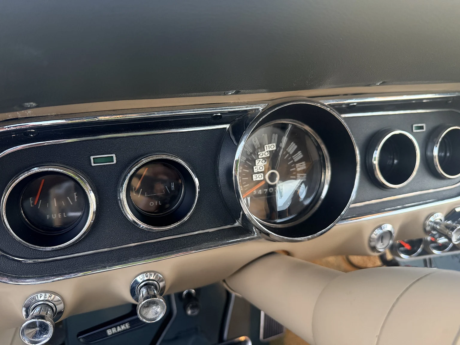 Innenraumfoto von 1966 Ford Mustang HT - Protouring / Supercharged (10)