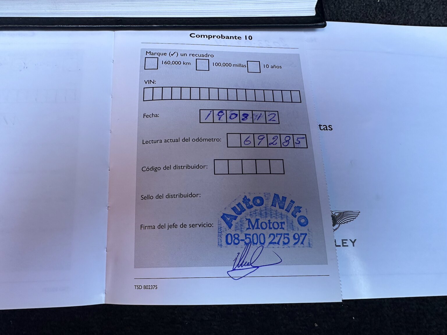 Dokumentation, 2005 Bentley Continental GT