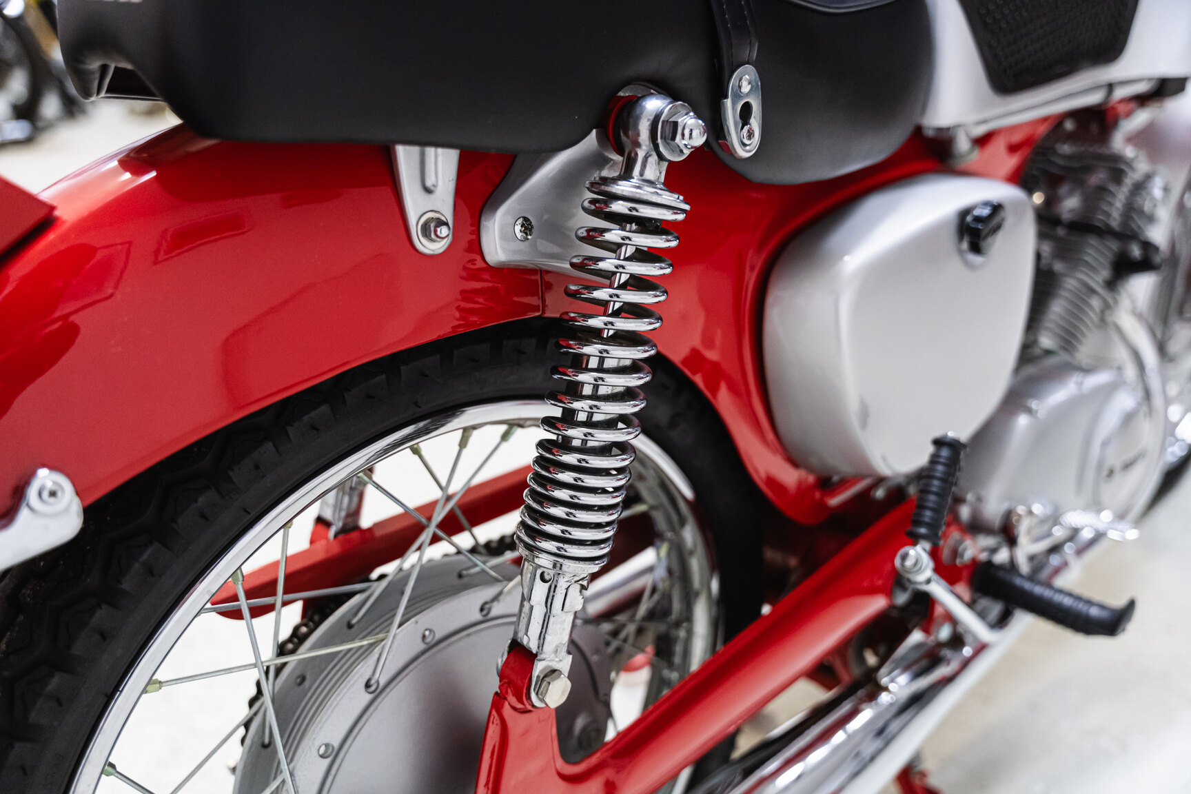 Image of 1964 Honda CB92 mechanics