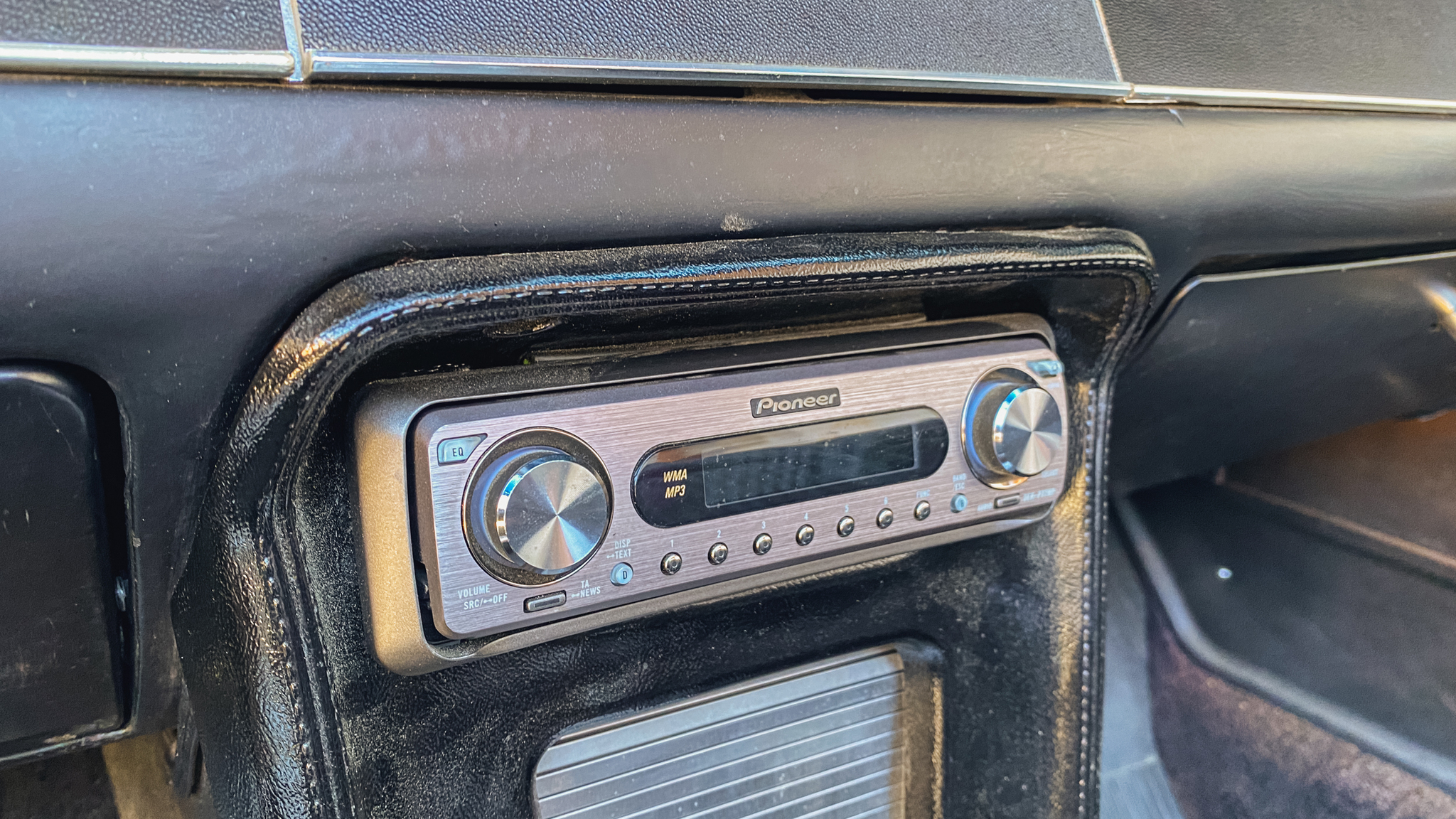 Interiörbild 1968 Ford Mustang 302ci Cabriolet (24)