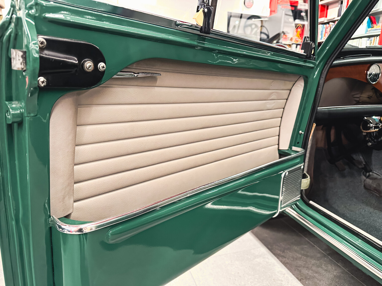 Interior image of 1965 Austin Cooper