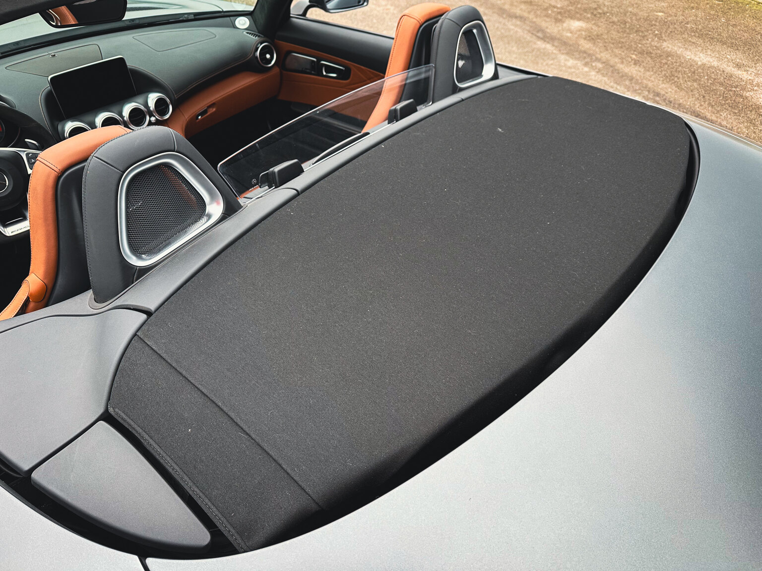 Exterior image of 2018 Mercedes Benz AMG GT C