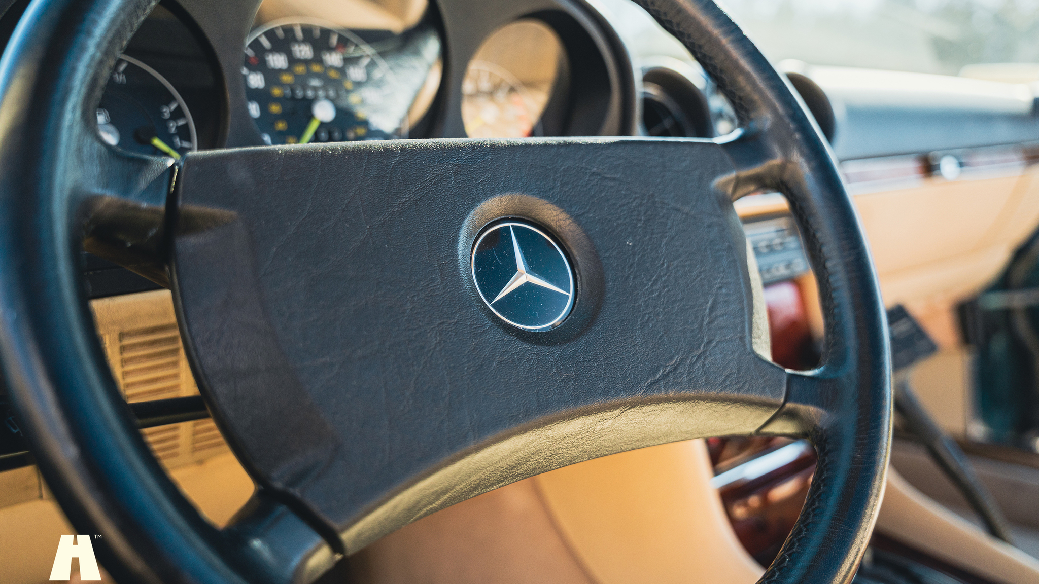Interiörbild 1985 Mercedes-Benz 380 SL