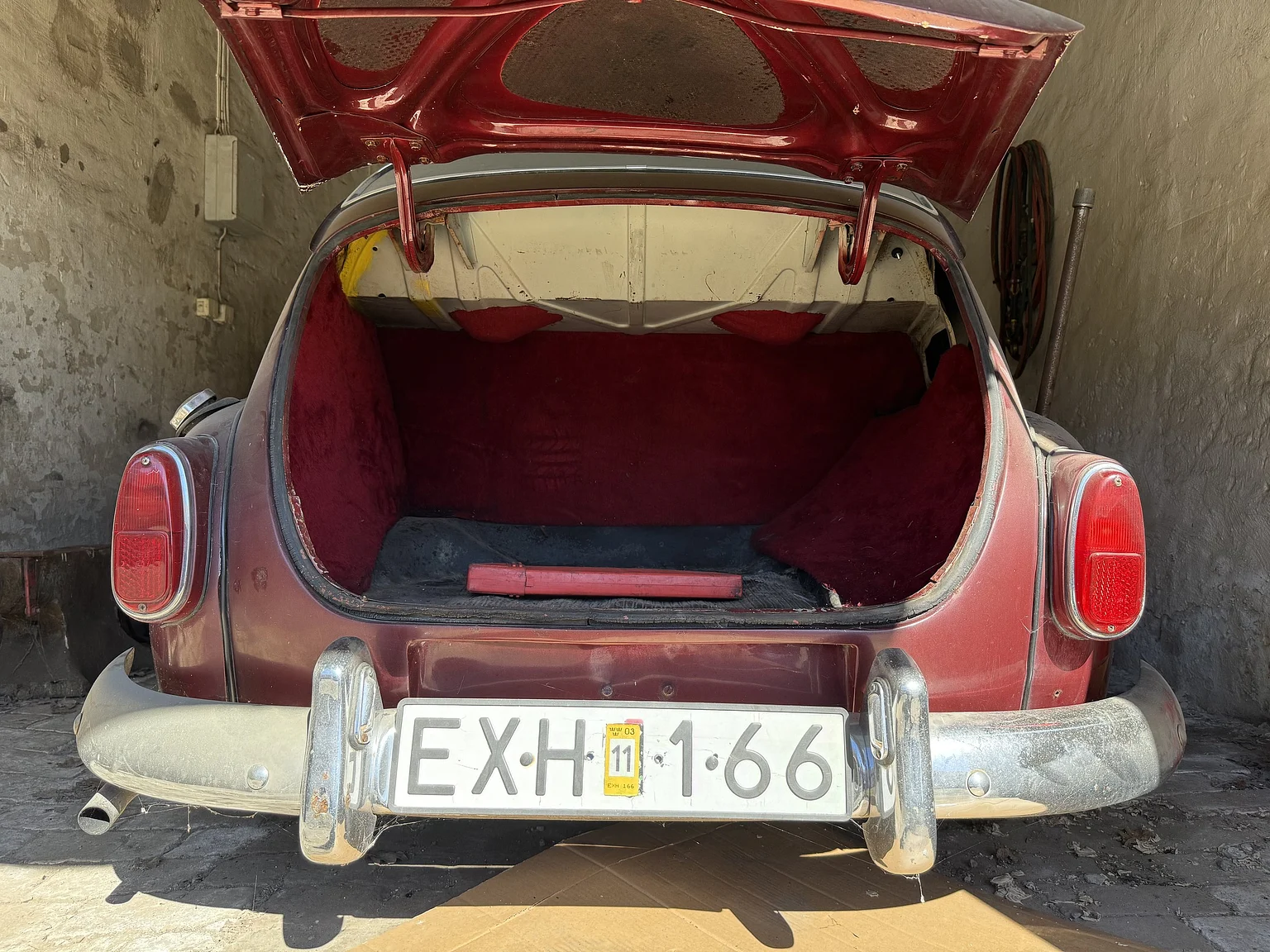 1965 Volvo PV 544F (55), Övrigt