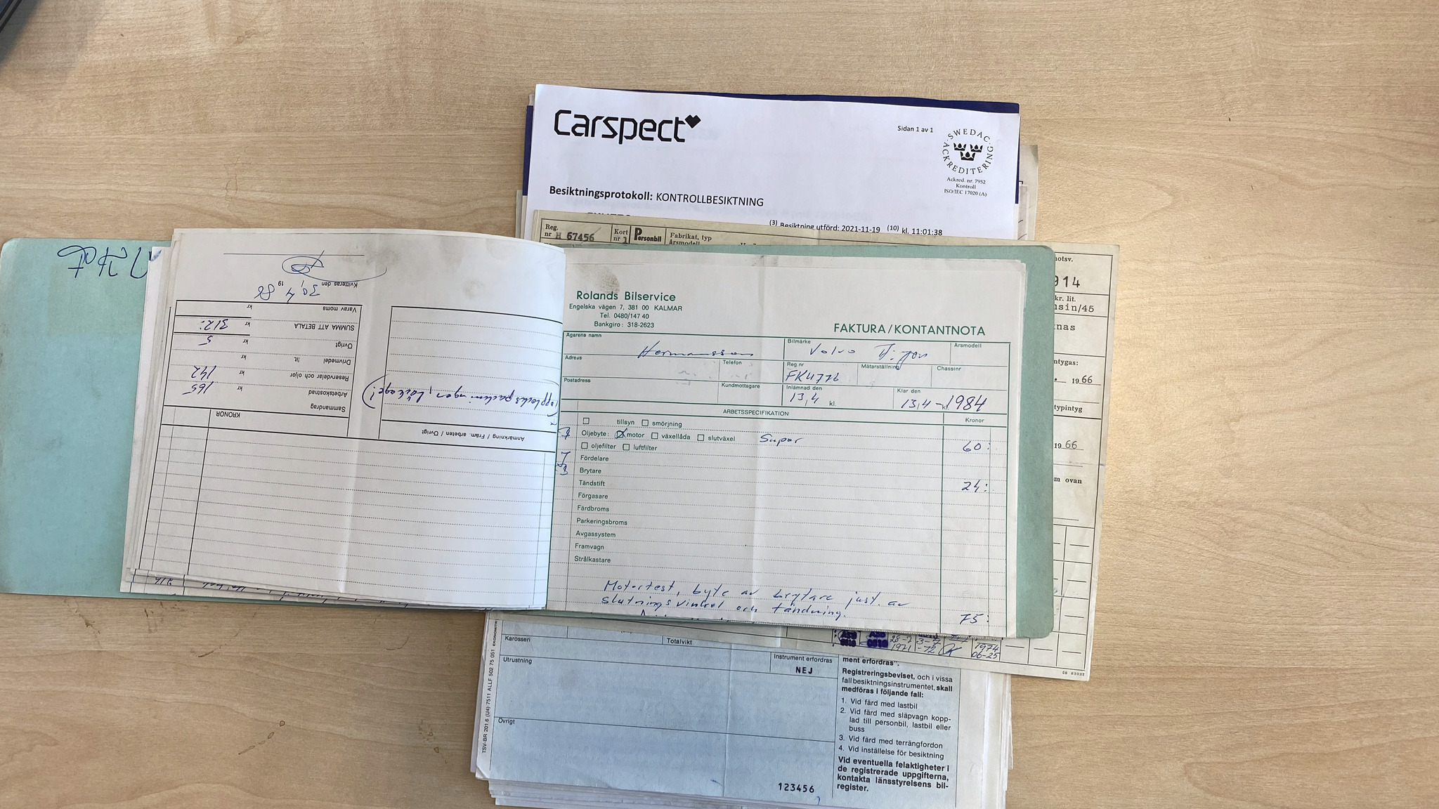 Documentation for 1966 Volvo Amazon (24)