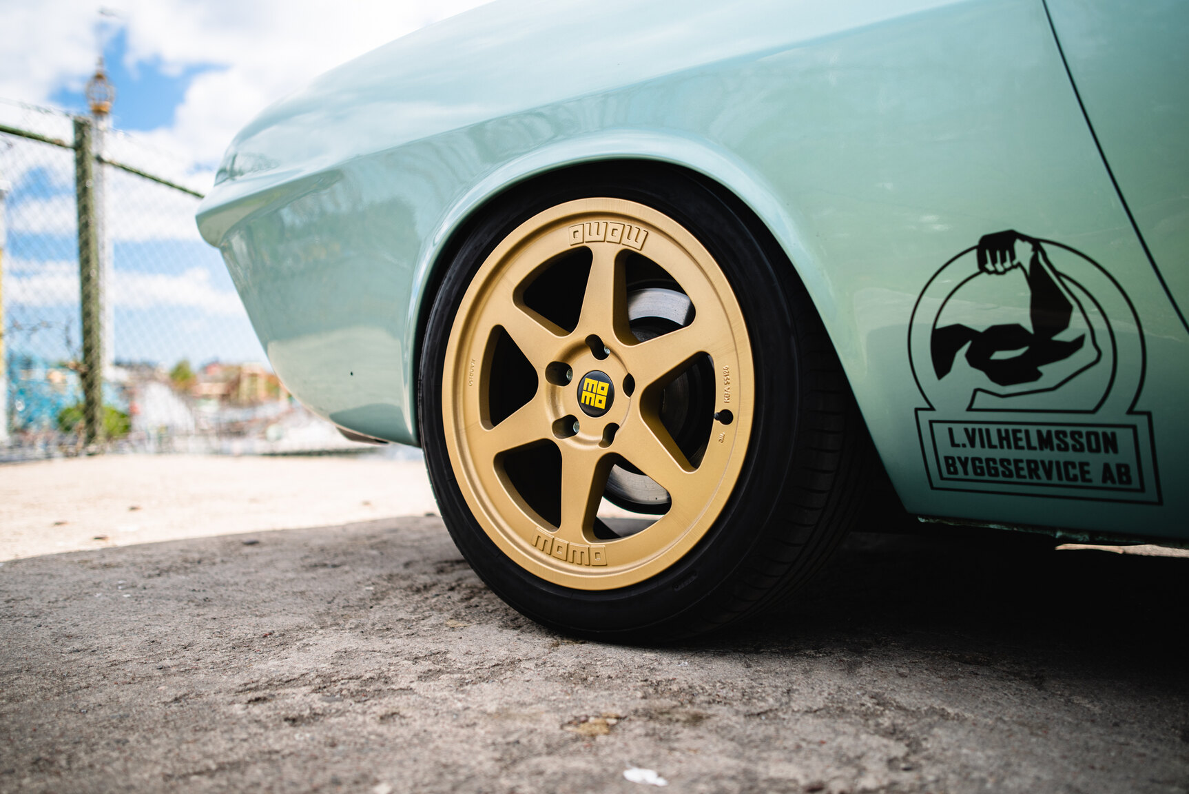 Exteriörbild på 1966 Volvo P1800 V8 Custom