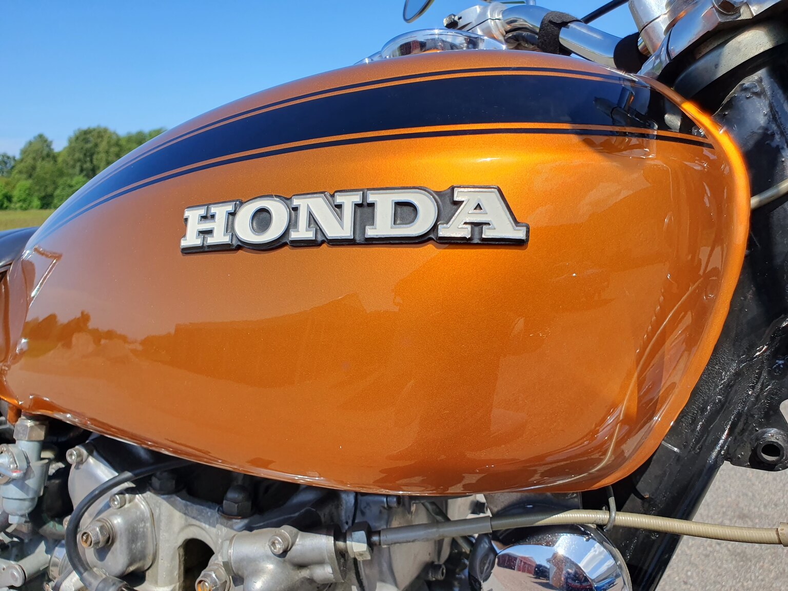 Exterior image of 1971 Honda CB 450 DOHC K3
