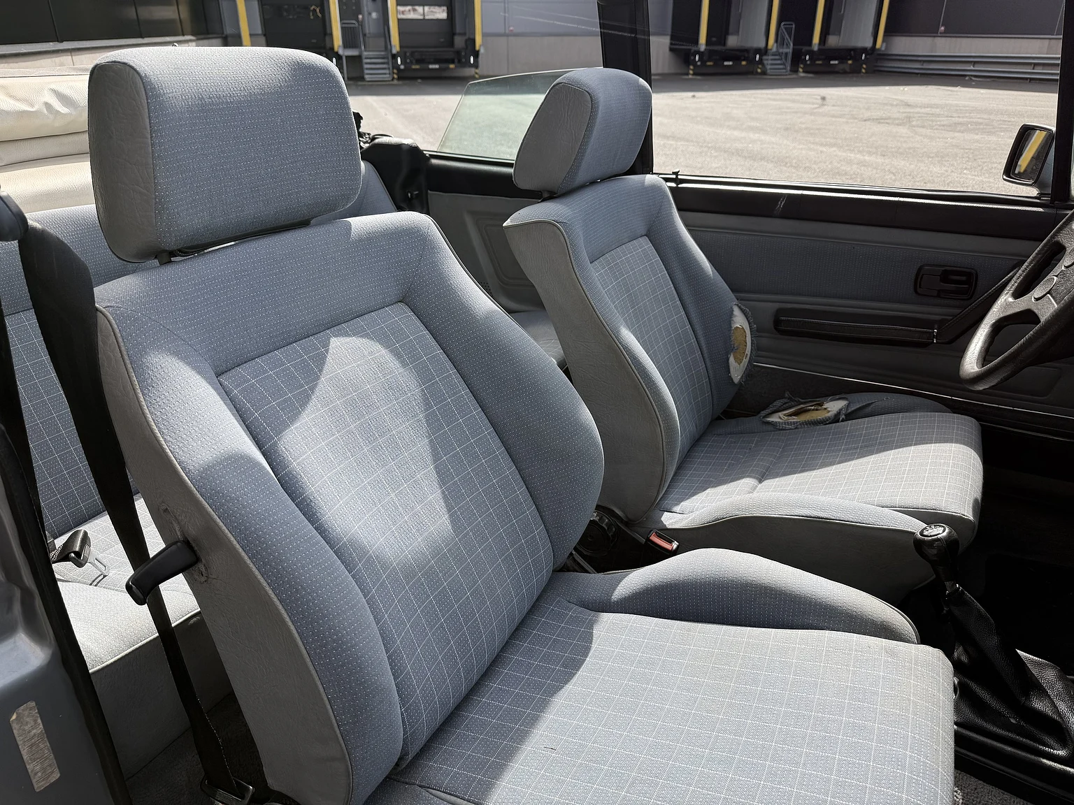 Interiörbild 1987 VW Golf Cabriolet (26)