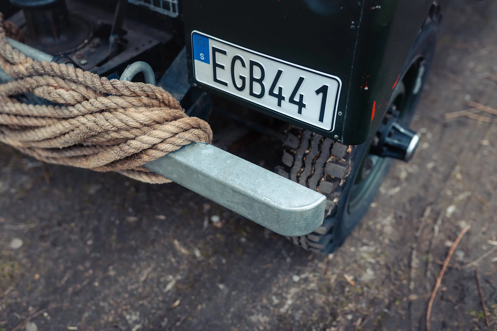 Exterior image of 1953 Land Rover Series 1 Soft Top (64)