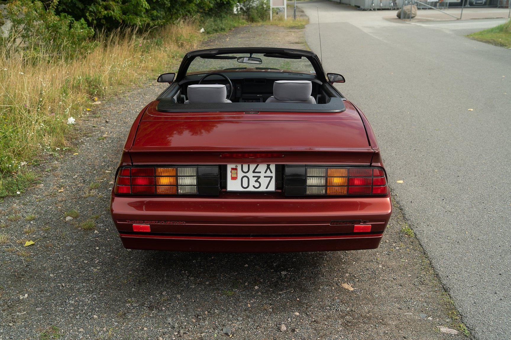 Exterior image of 1988 Chevrolet Camaro Z28 Iroc-Z Convertible