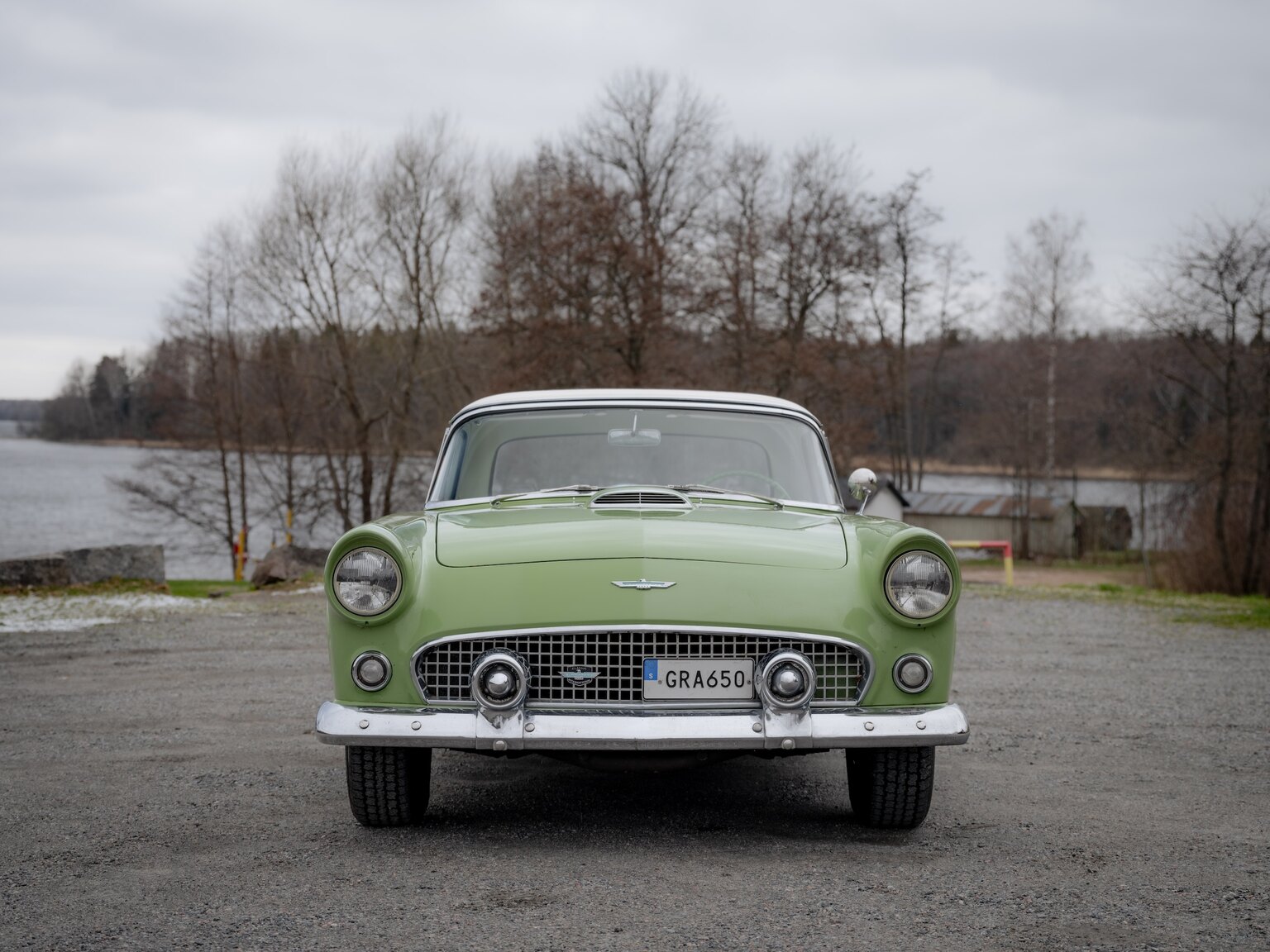 Exteriörbild på 1956 Ford Thunderbird (12)