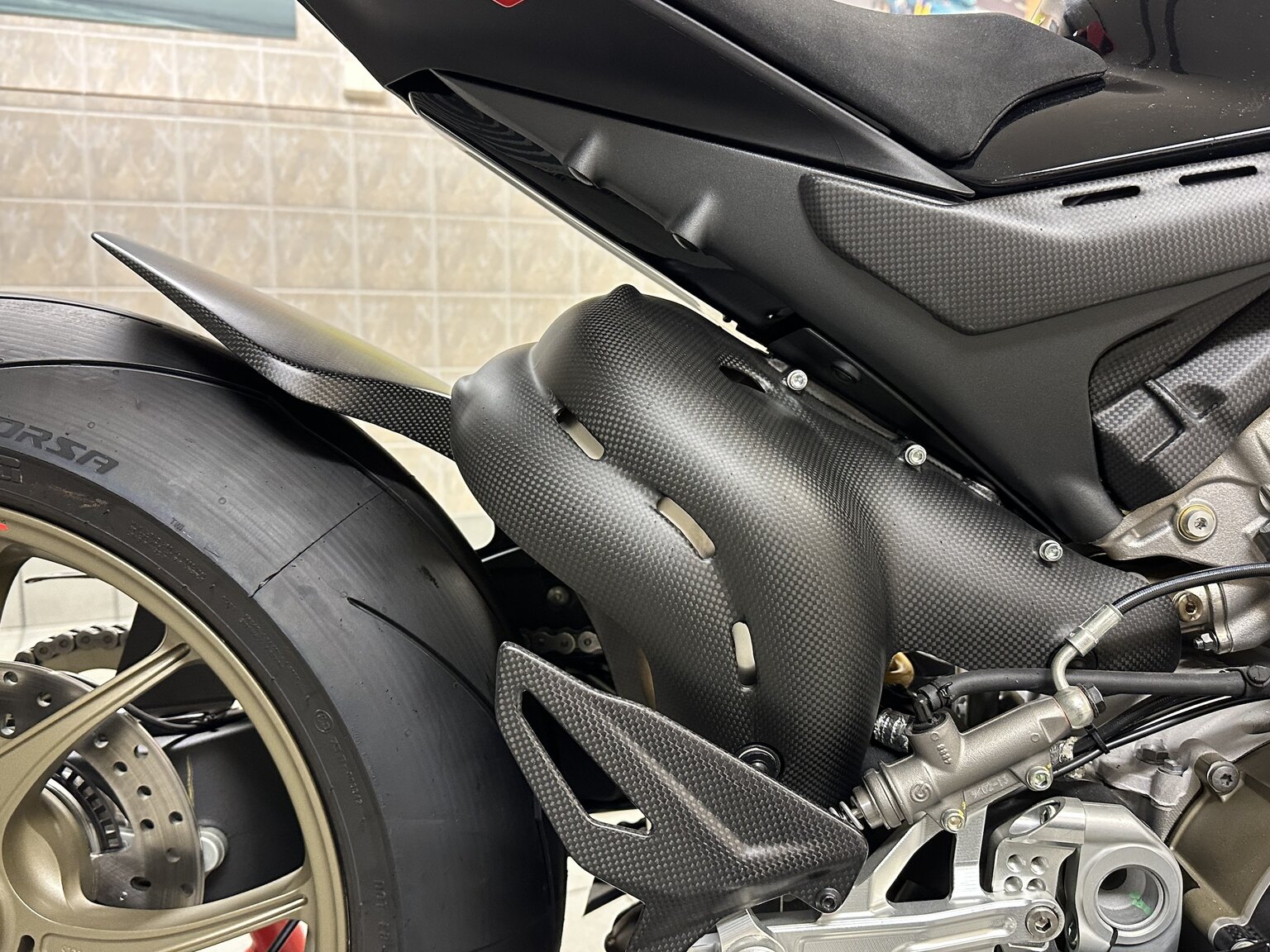 Image of 2020 Ducati Panigale V4 25° Anniversario (5) mechanics