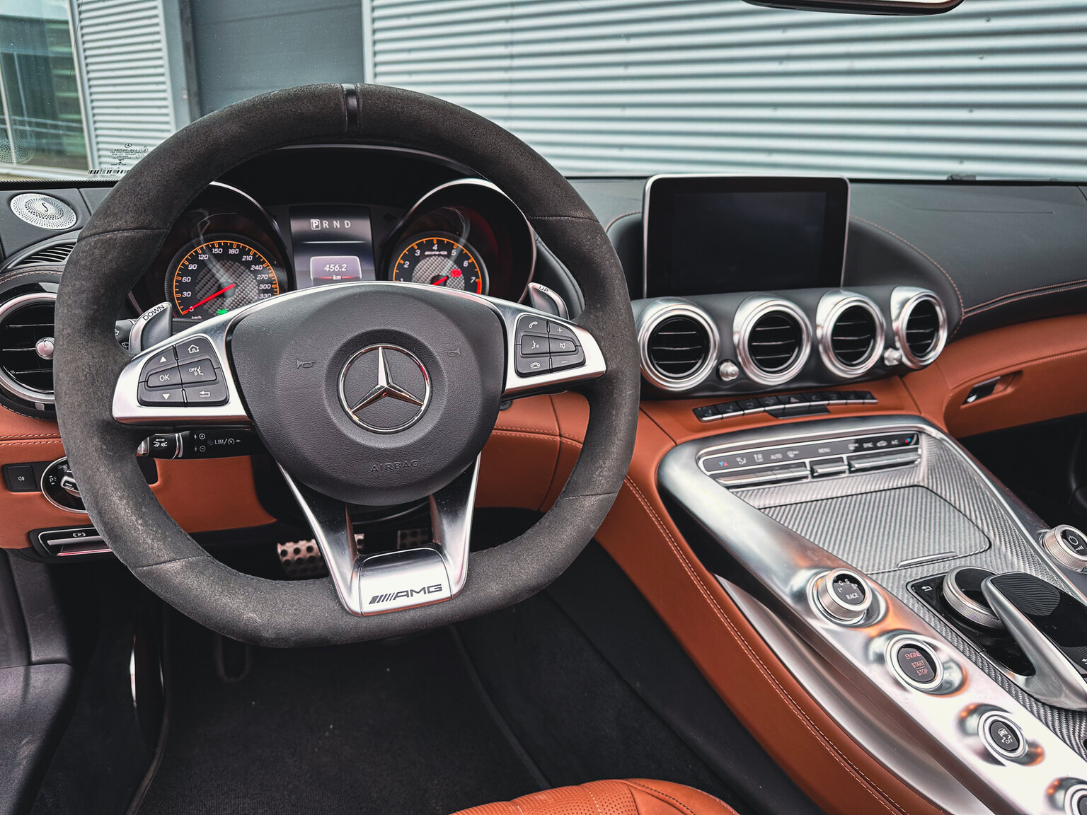 Interior image of 2018 Mercedes Benz AMG GT C