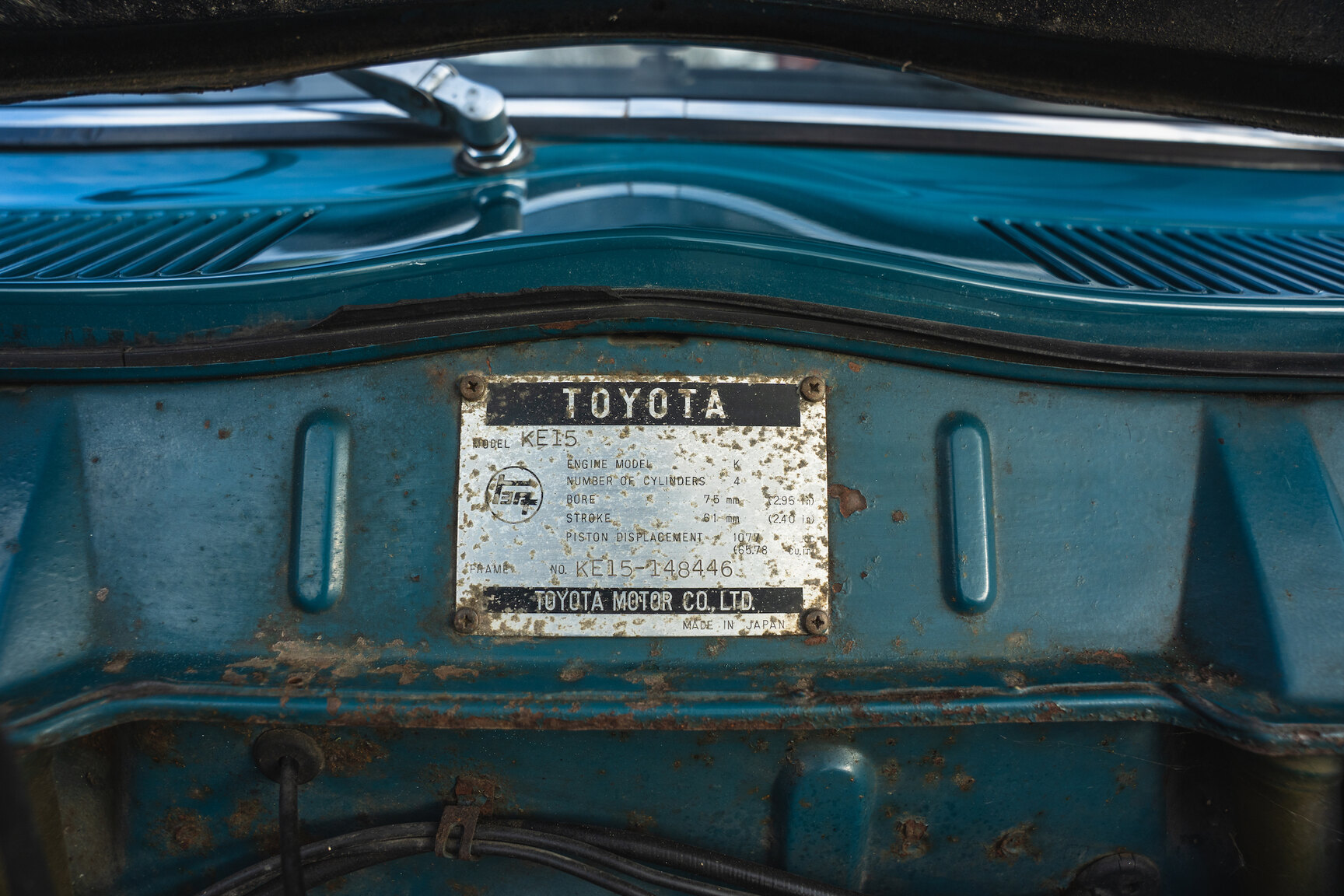 1969 Toyota Corolla Coupé, Mekanik