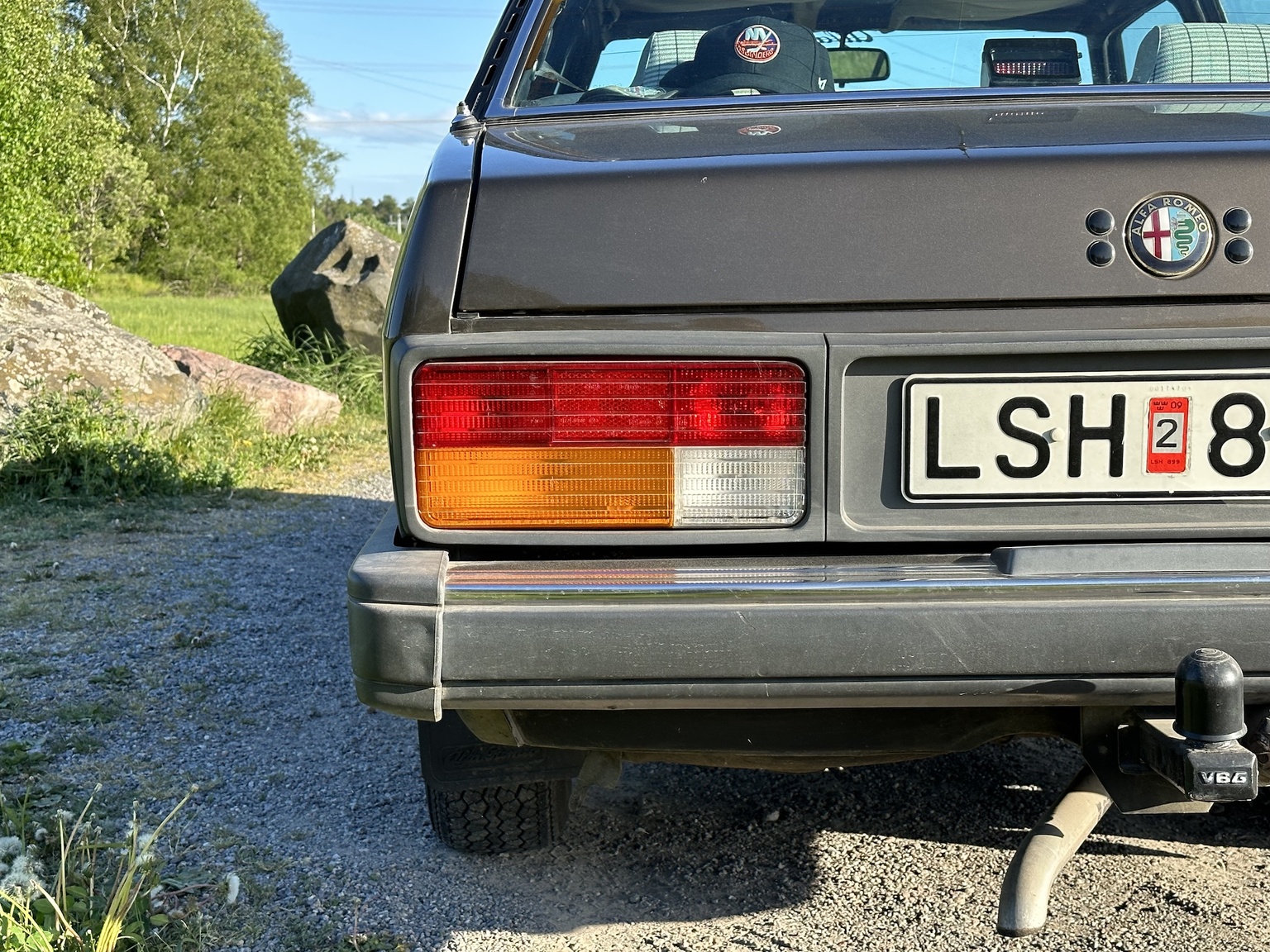 Exterior image of 1984 Alfa Romeo Alfetta 2000