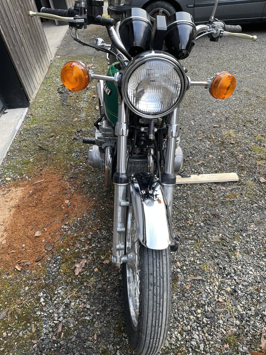 Exteriörbild på 1978 Kawasaki KZ650