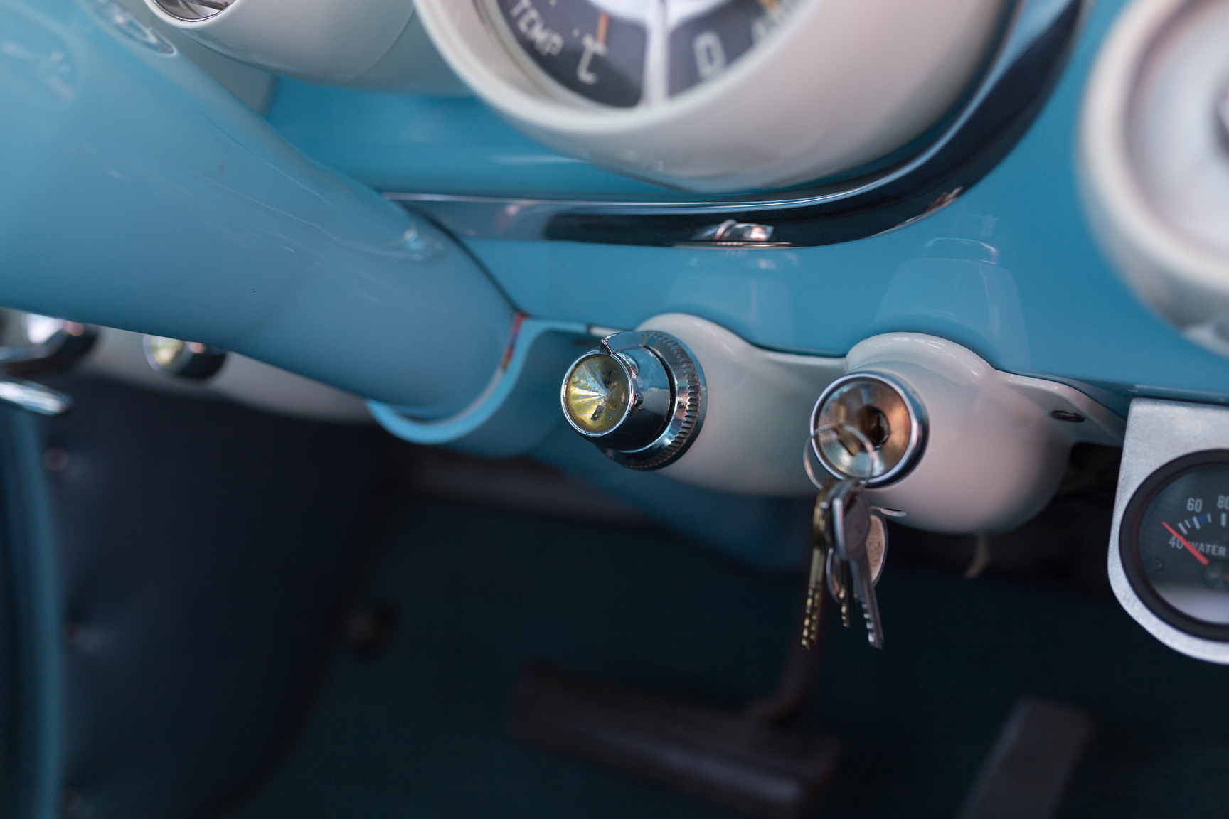 Innenraumfoto von 1957 Chrysler New Yorker