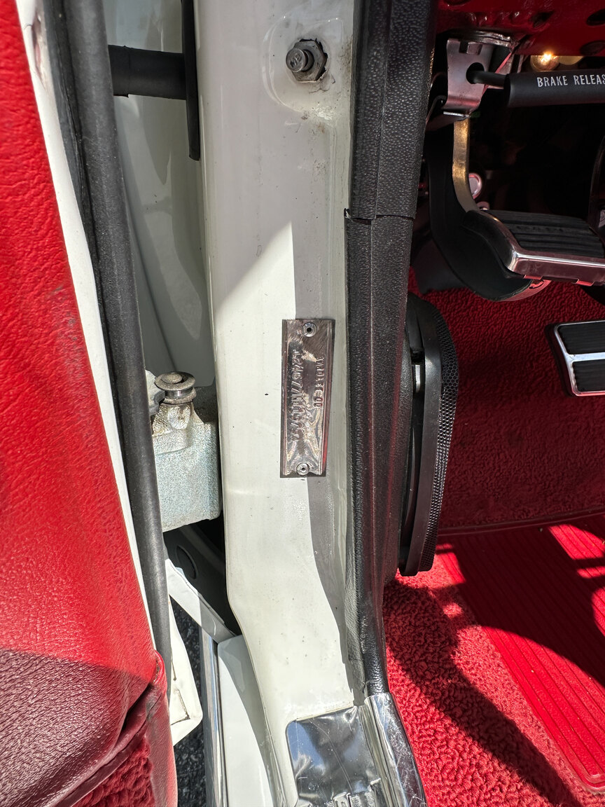 Interior image of 1967 Chevrolet Camaro SS Convertible