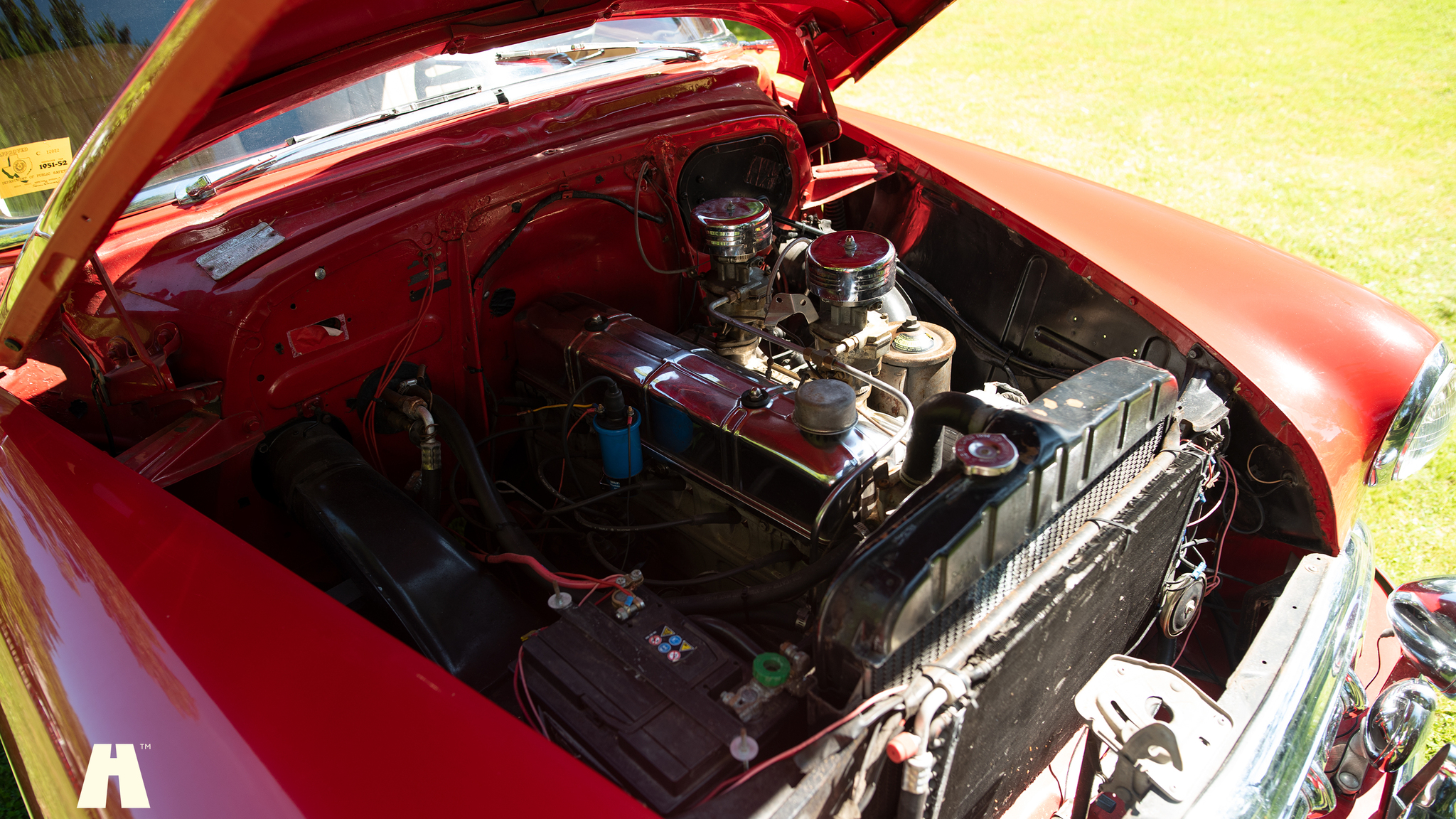 Image of 1952 Chevrolet Sedan Delivery Fire Truck mechanics (3)