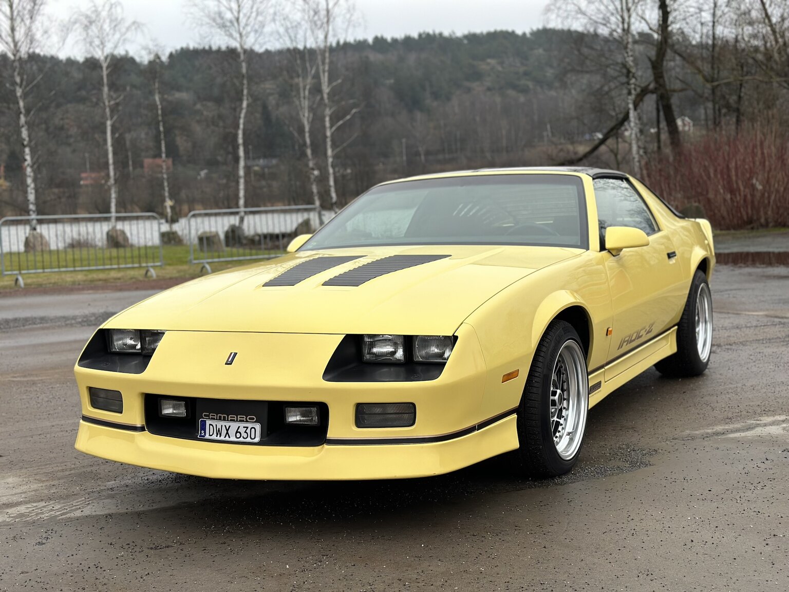 Exterior image of 1987 Chevrolet Camaro Z28