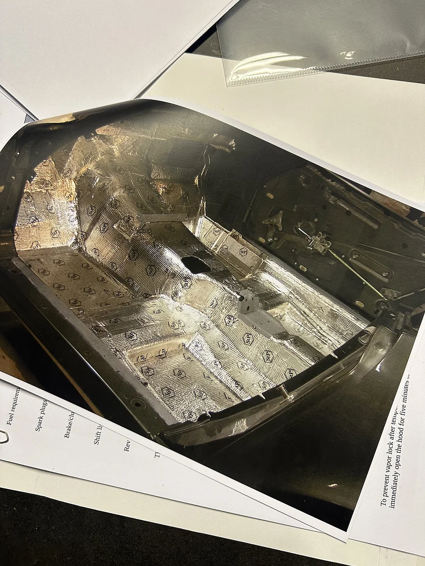 Dokumentation för 1971 Chevrolet Corvette Stingray Special 598 cui V8 795 hk (19)