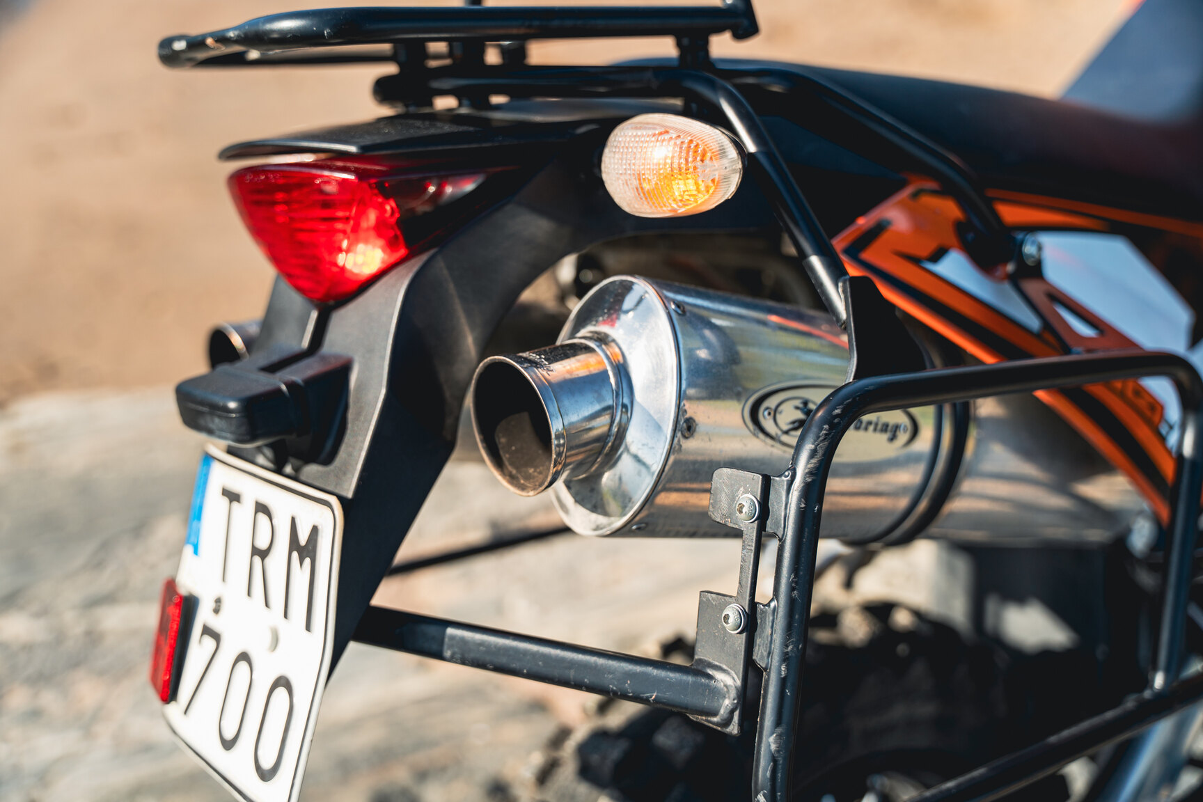 Exteriörbild på 2003 KTM 950 Adventure S