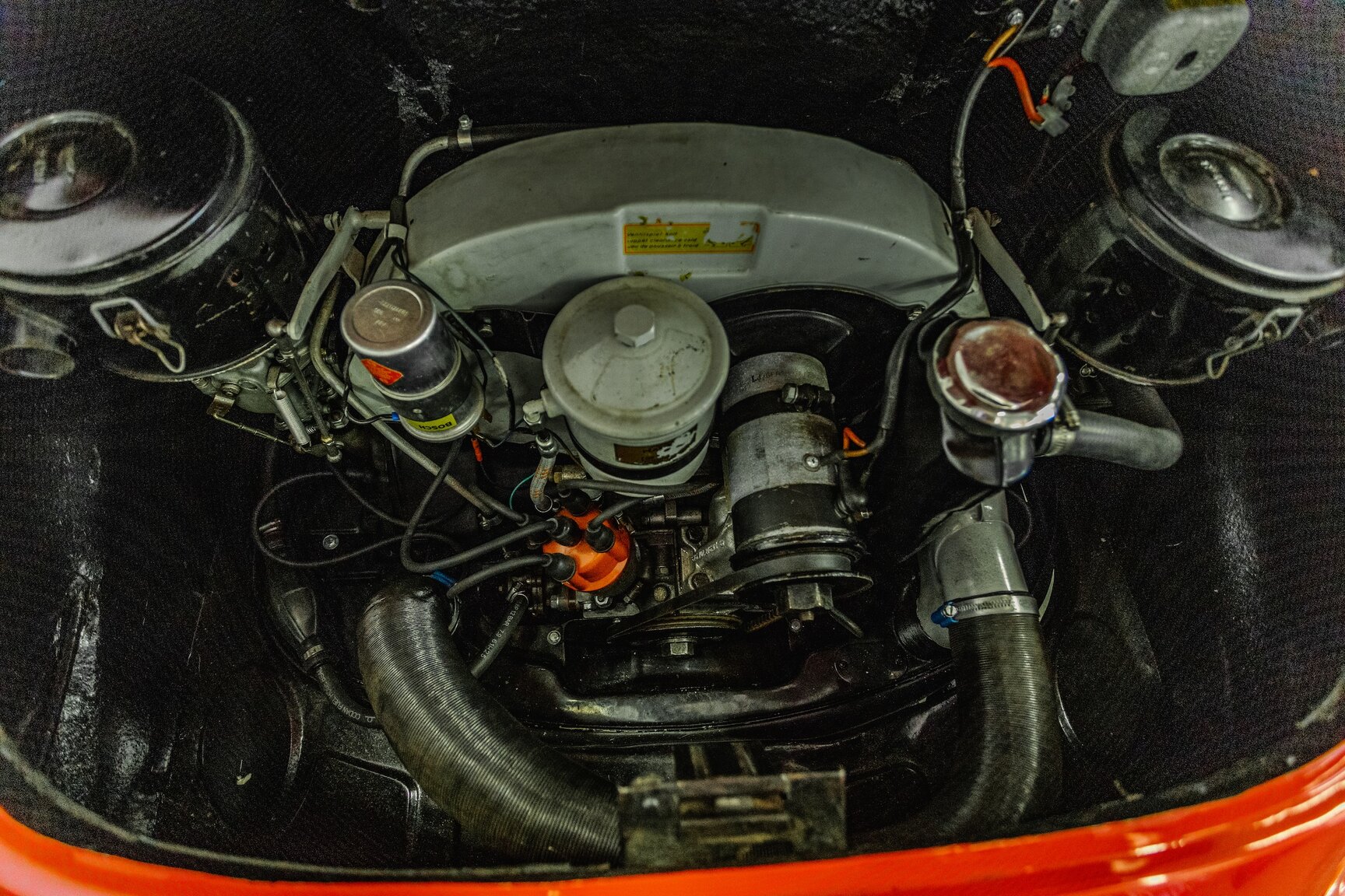Image of 1962 Porsche 356 BT6 "Notchback" mechanics
