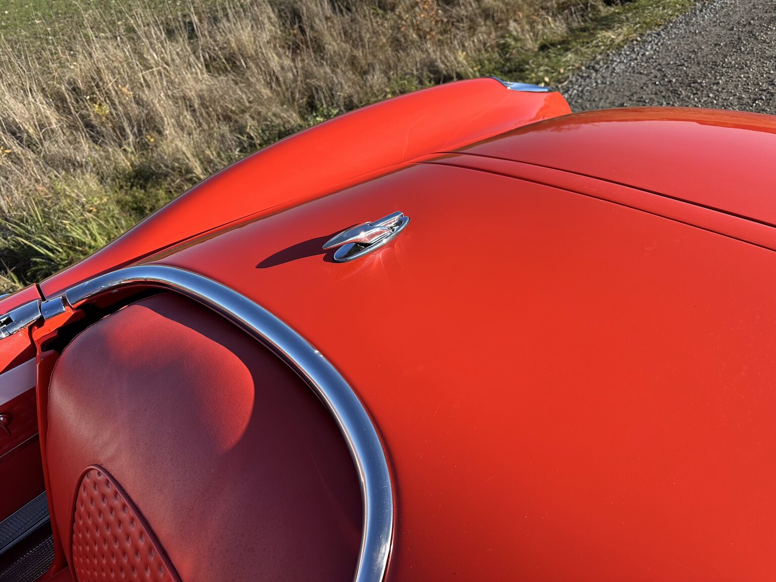 Exteriörbild på 1956 Chevrolet Corvette 