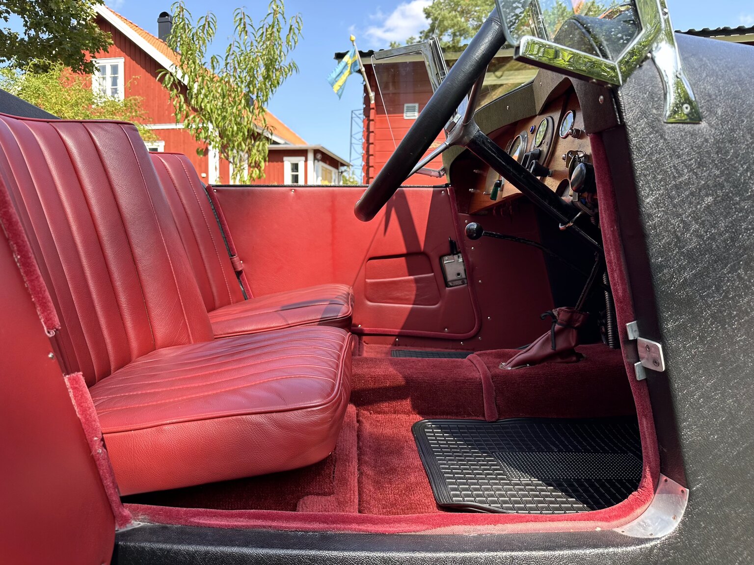 Interiörbild 1938 AUSTIN SEVEN BOAT TAIL