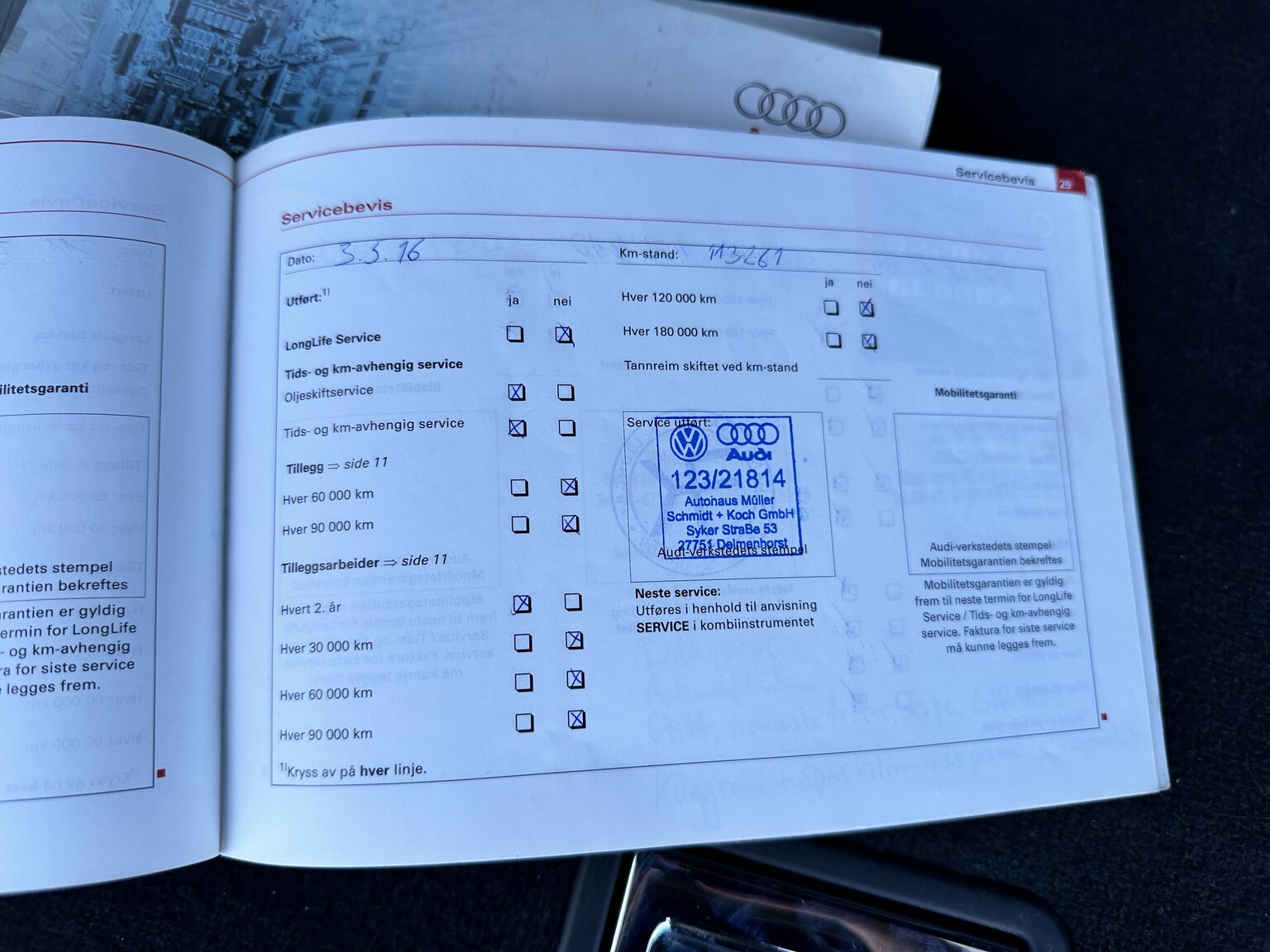 Documentation for 2003  Audi RS6 C5