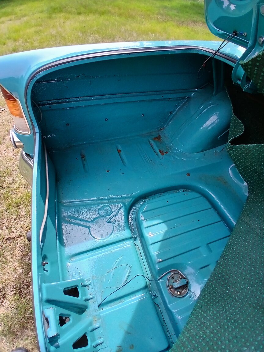 Interior image of 1958 Opel Olympia Rekord