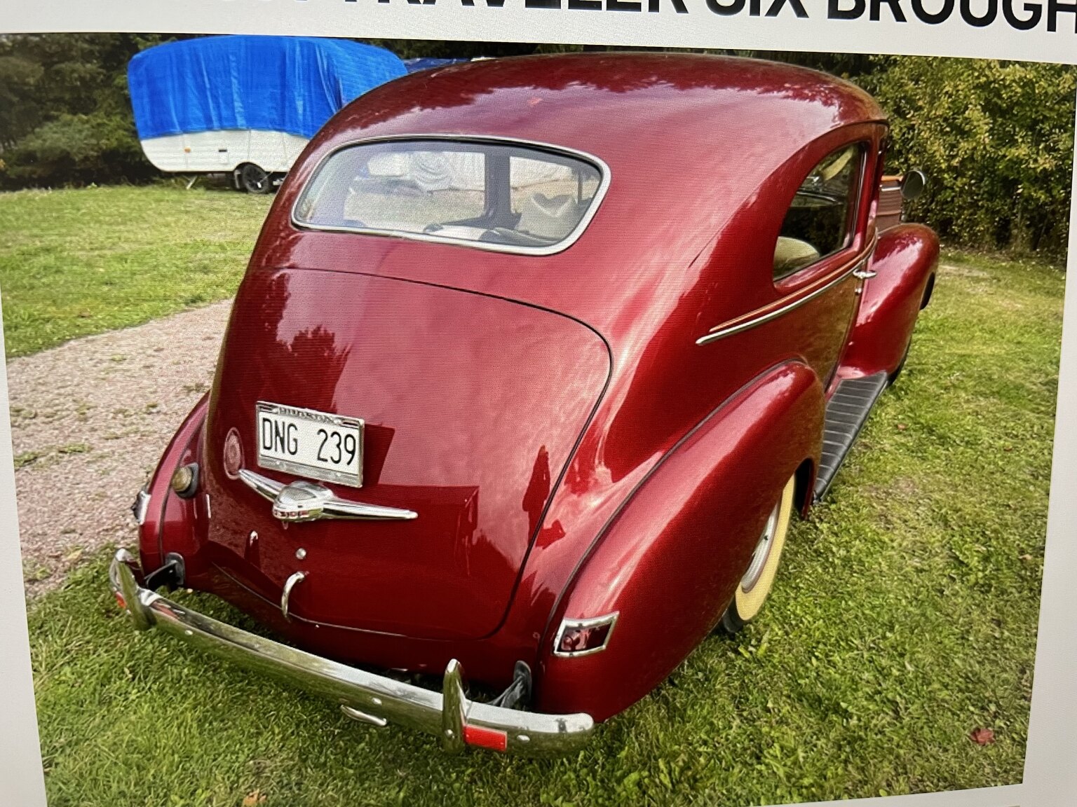 Exterior image of 1940 Hudson Modell 40 Traveller Brougham 