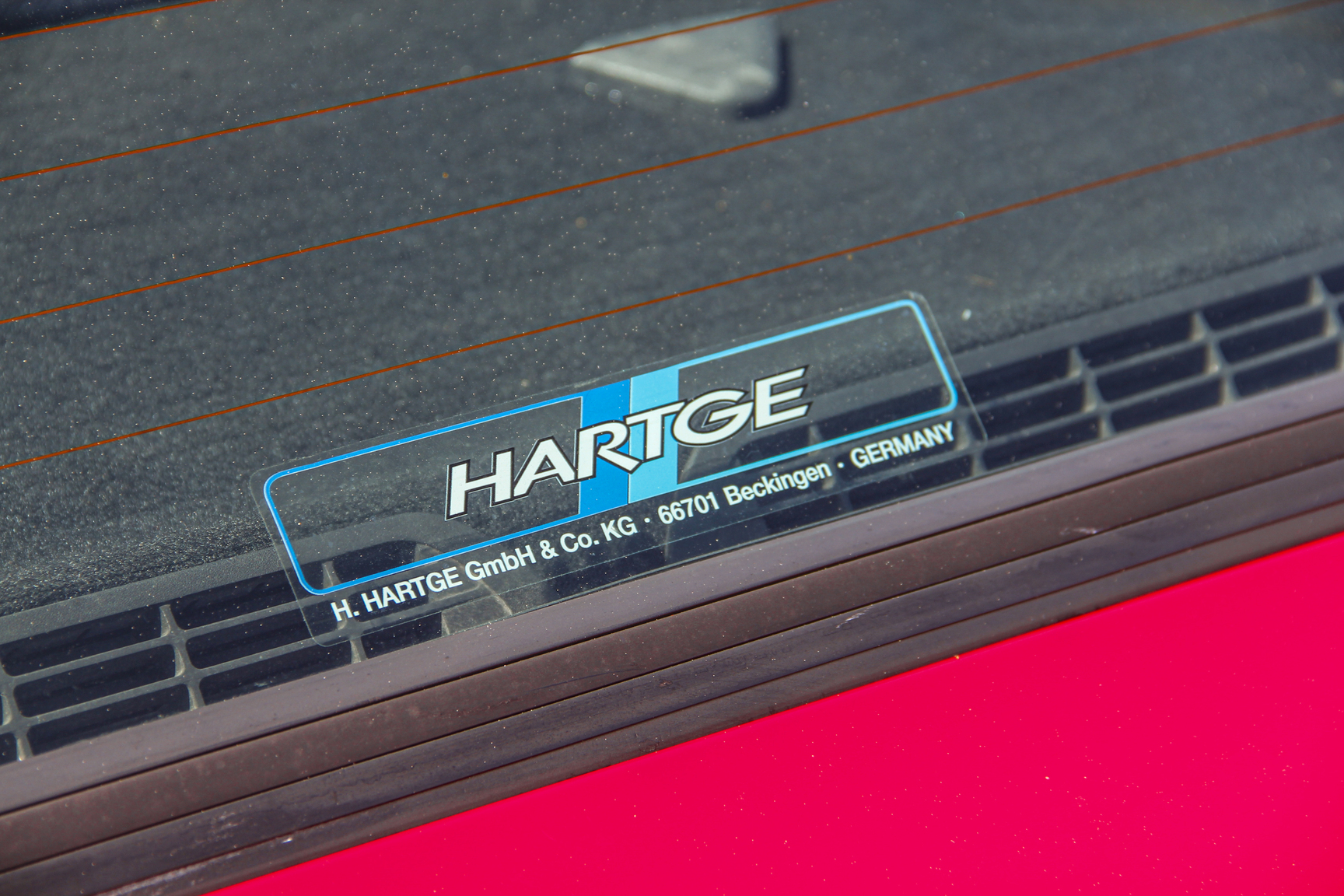 Exteriörbild på 1986 BMW E30 H35 Hartge