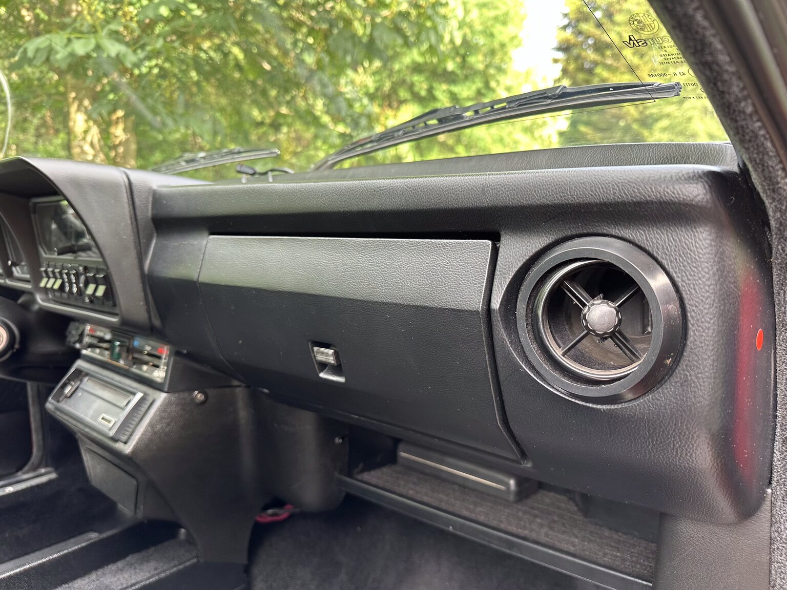Interiörbild 1984 Alfa Romeo GTV 6 2.5