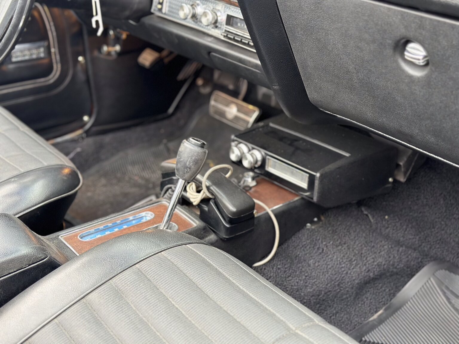 Interiörbild 1971 Pontiac GTO 455 HO Convertible 
