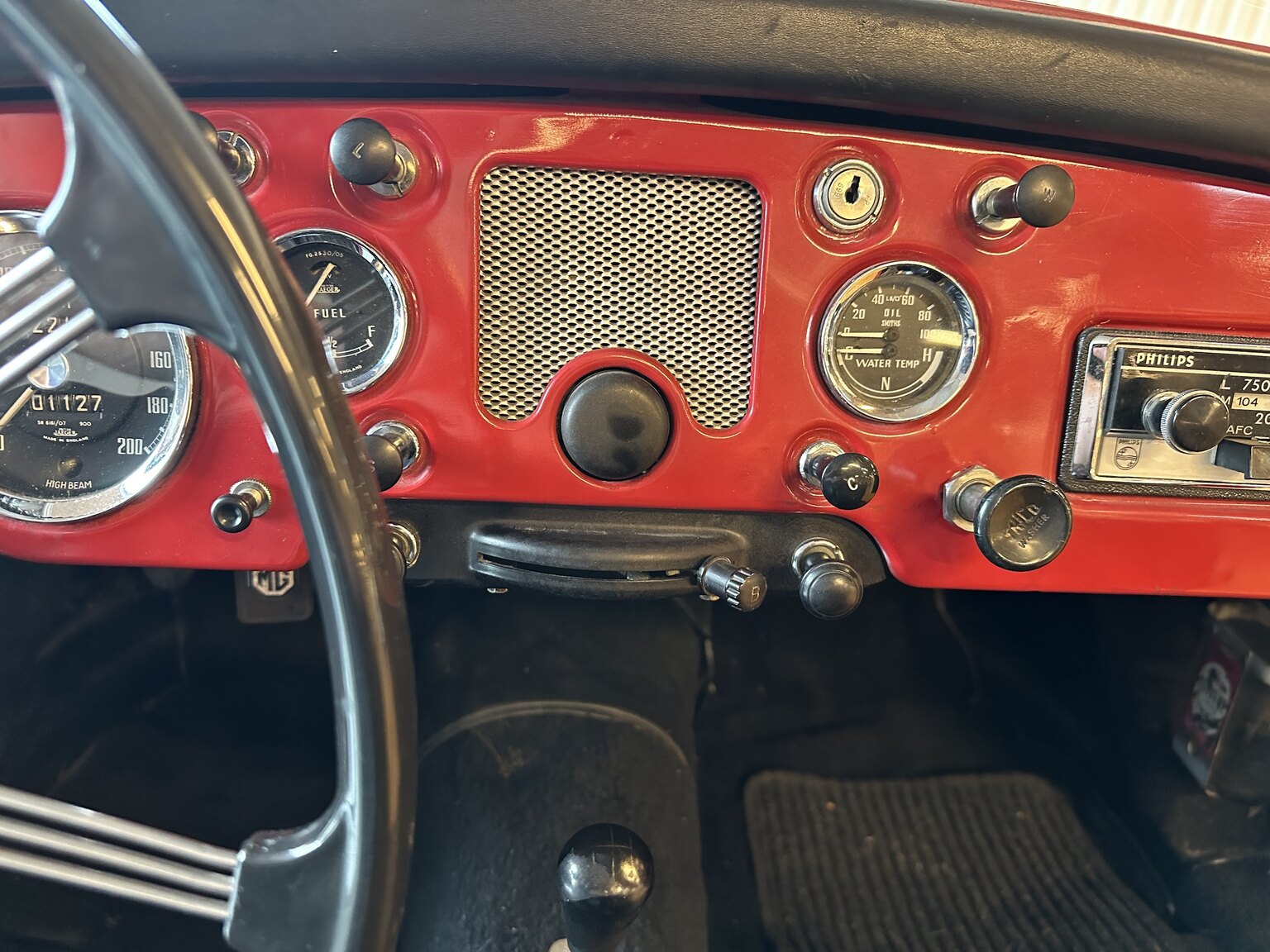 Interior image of 1959 MG MGA Roadster