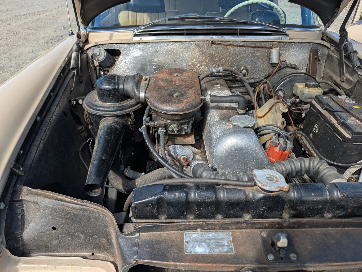 Image of 1964 Mercedes-Benz 220 Sb mechanics (3)