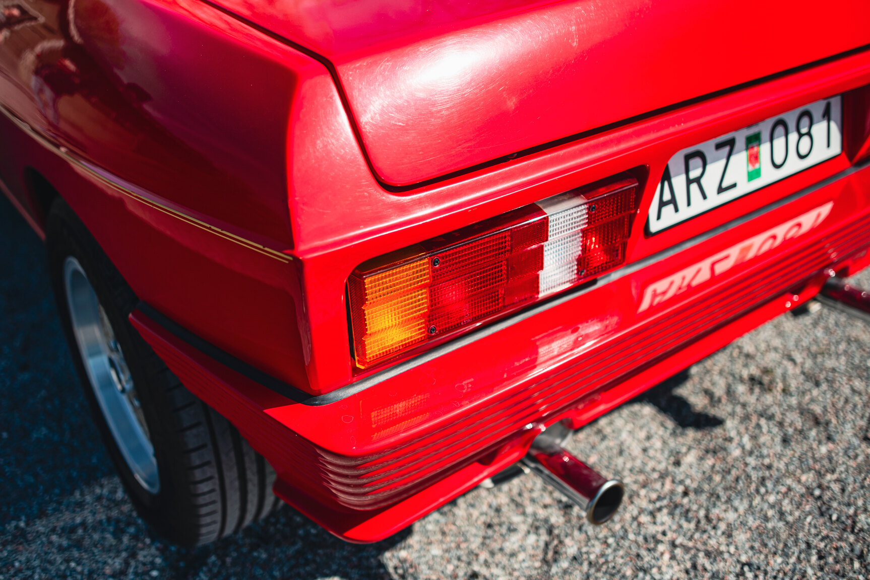 Exteriörbild på 1985 TVR 350i Cabriolet 3.5 V8