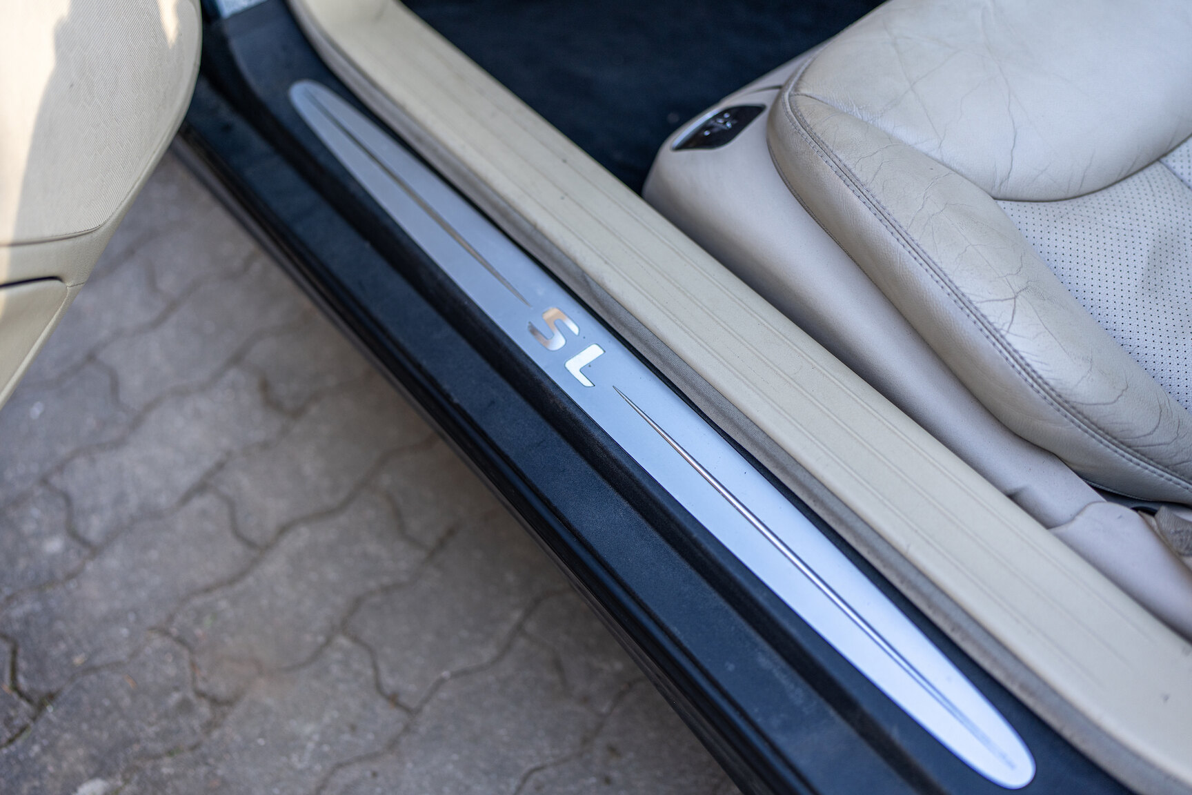 Interiörbild 2002 Mercedes-Benz SL 500