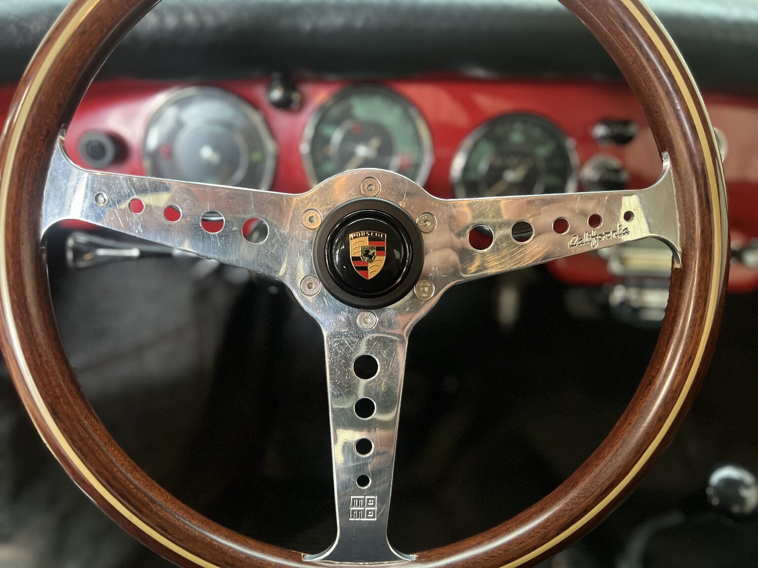 Interior image of 1960 Porsche 356