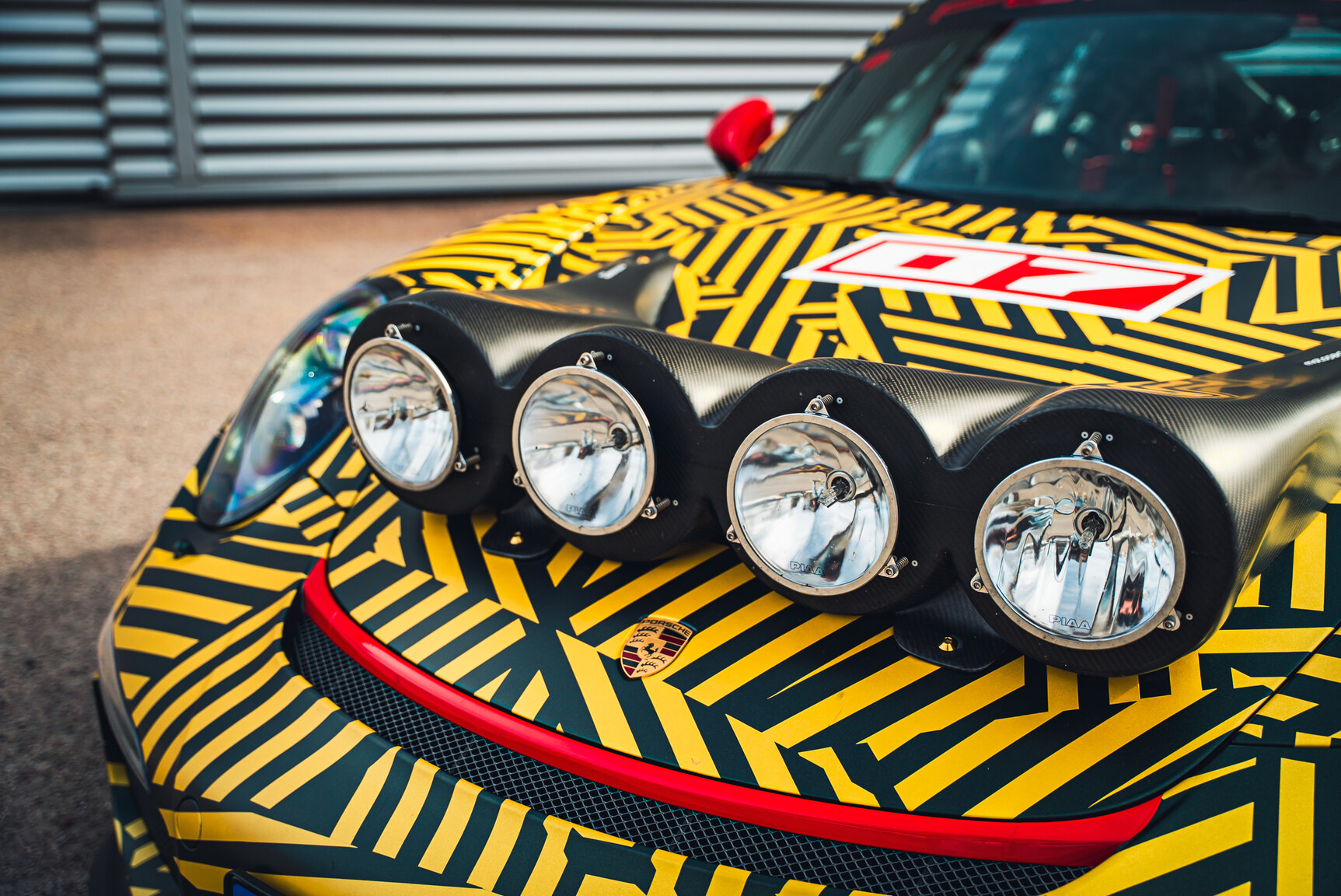 Exteriörbild på 2016 Porsche 911 GT3 RS PDK "Rally Build"