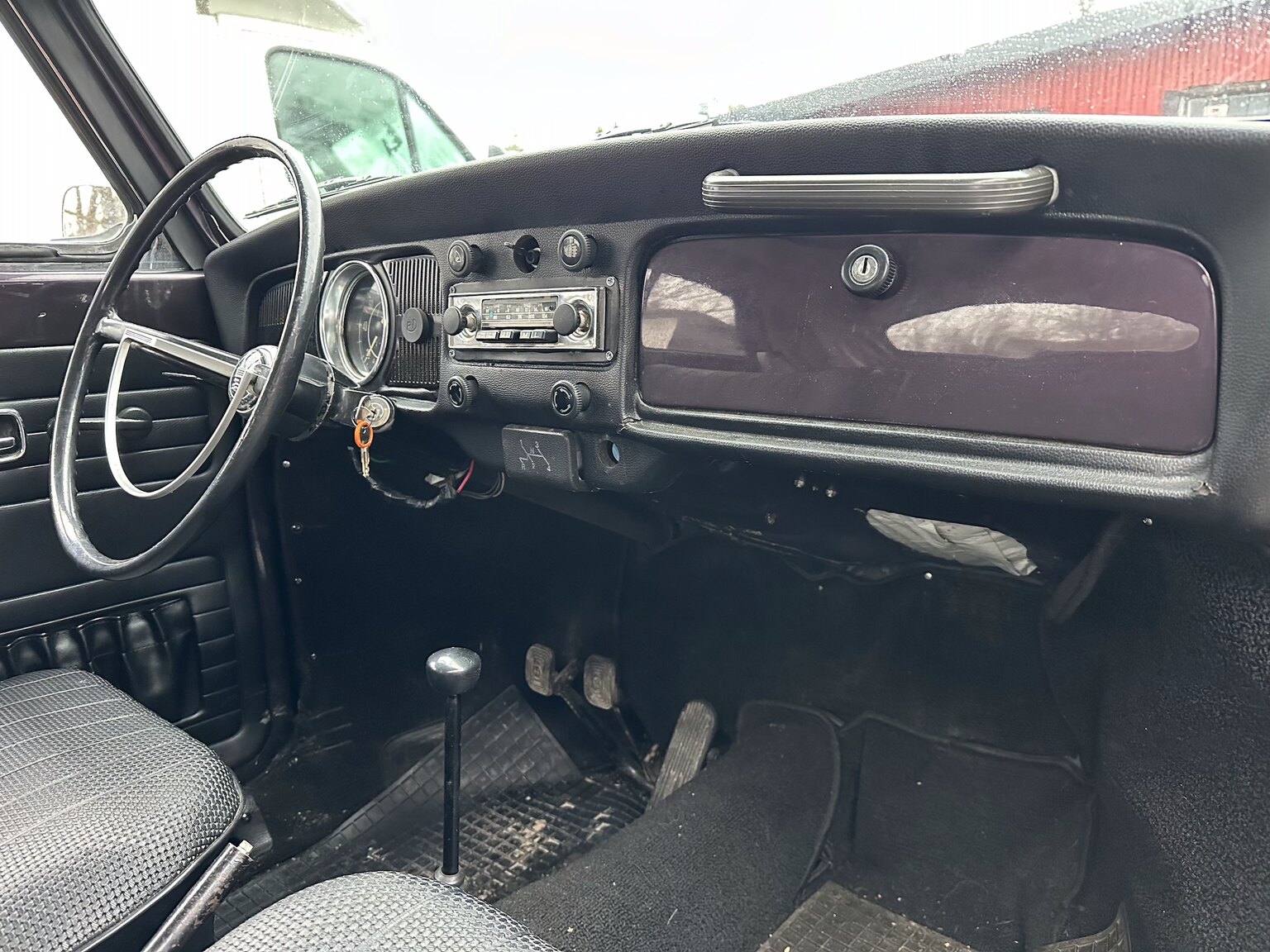 Innenraumfoto von 1968 Volkswagen Beetle 1500 Cabriolet