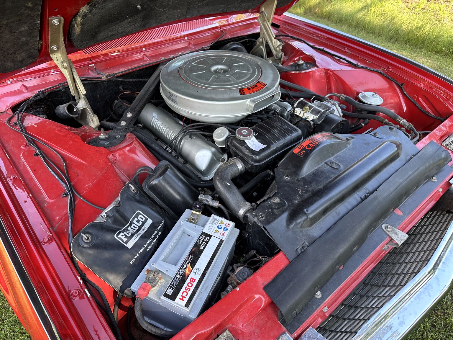 1961 Ford Thunderbird Convertible, Mekanik