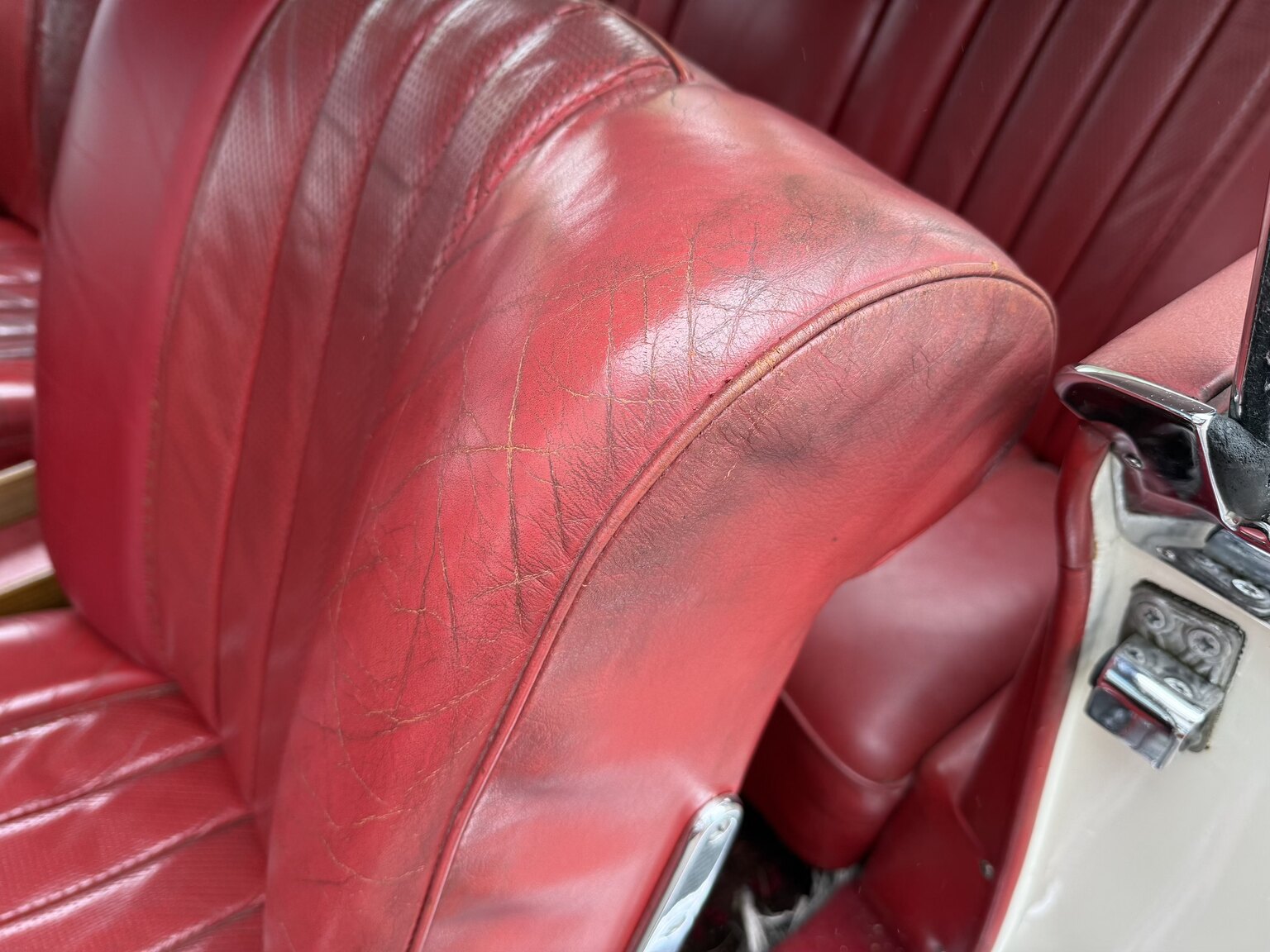 Interiörbild 1963 Mercedes-Benz 220 SE