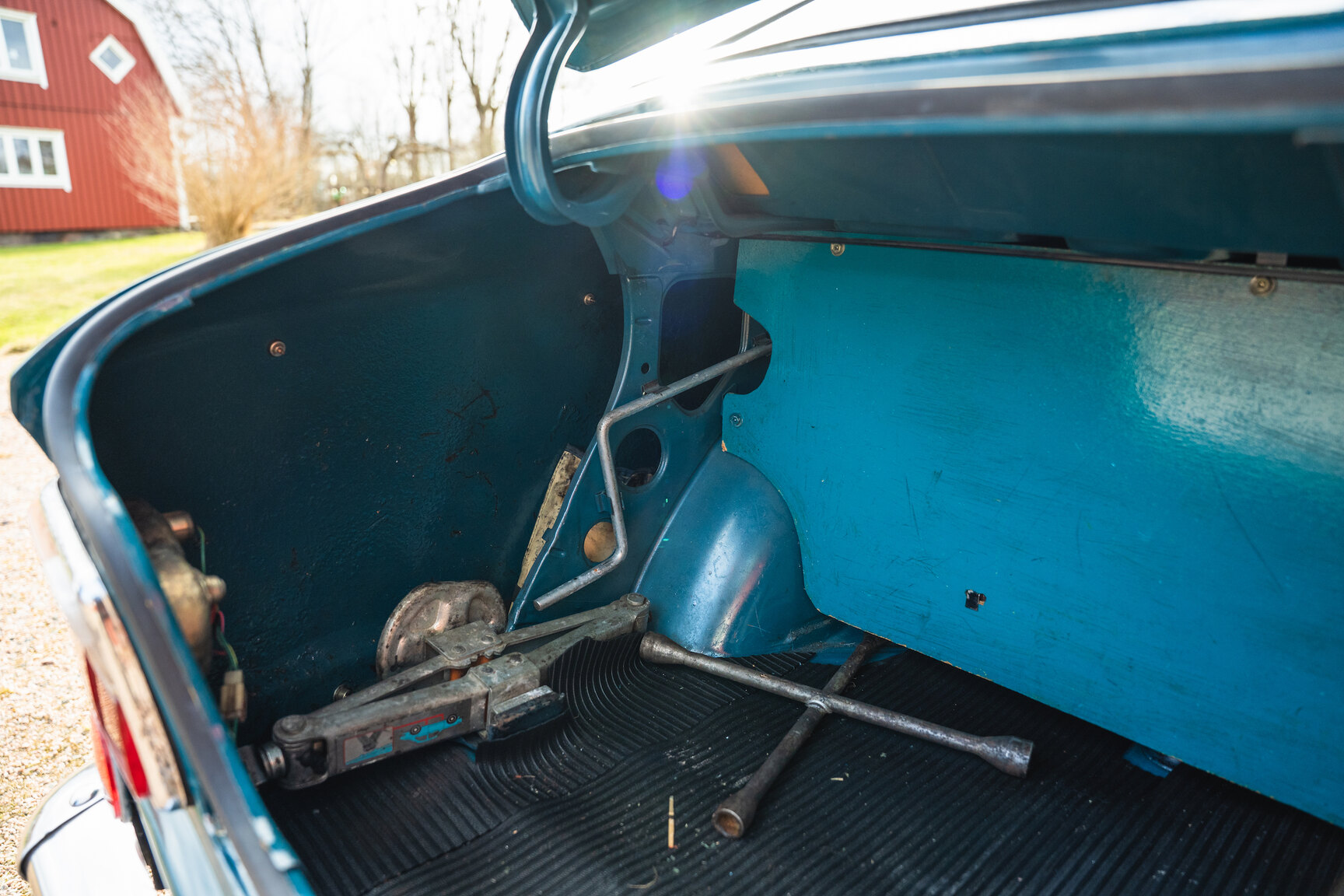 Interiörbild 1969 Toyota Corolla Coupé
