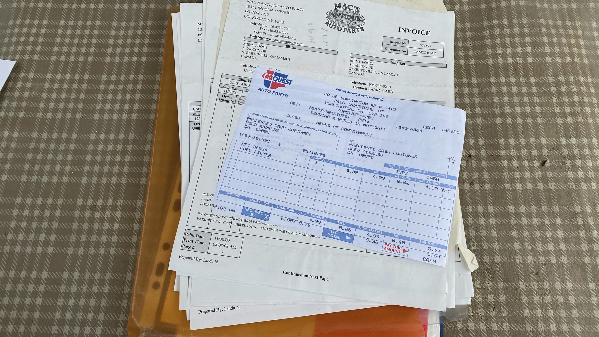 Dokumentation, 1959 Ford Thunderbird hardtop