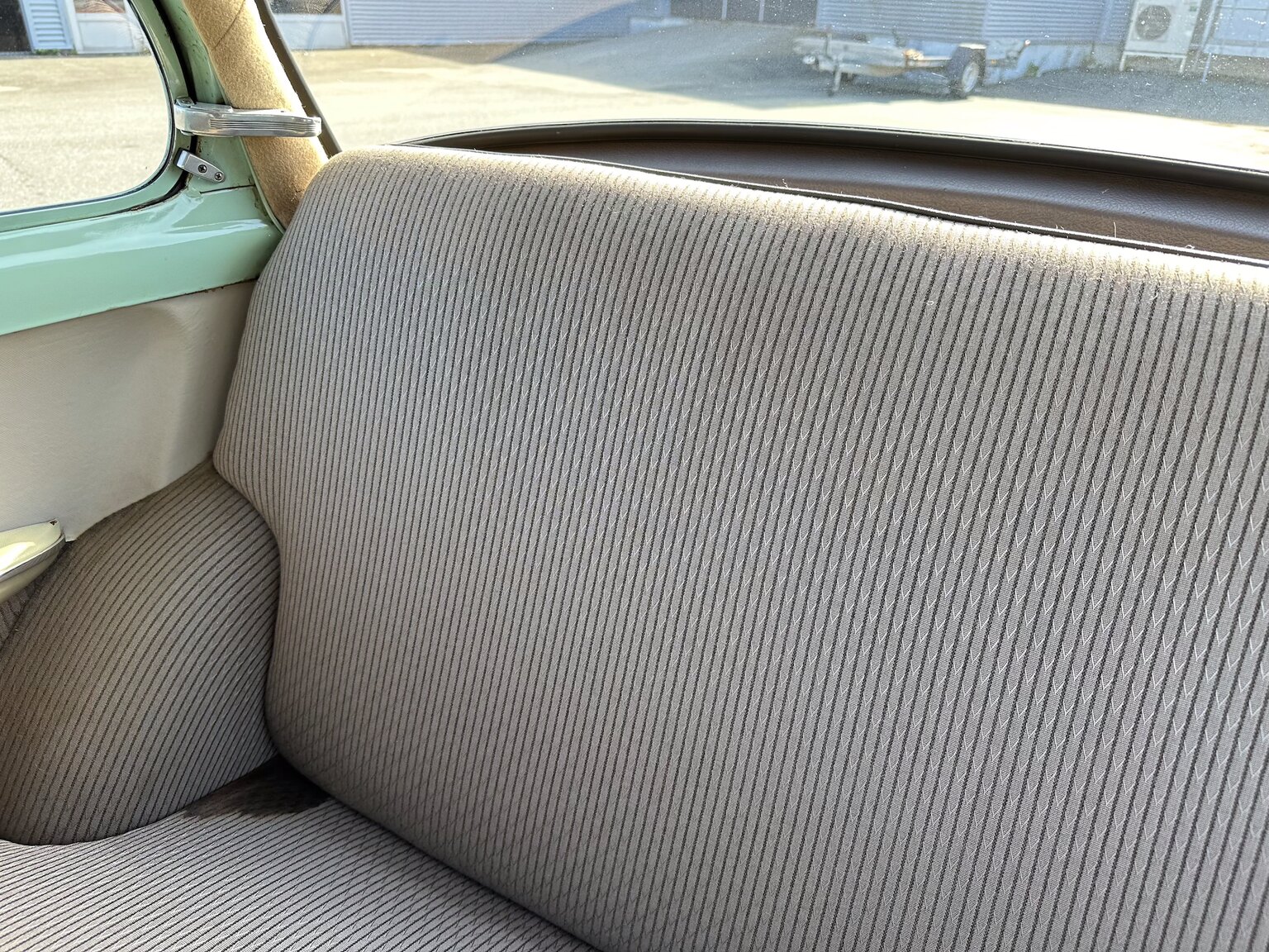 Innenraumfoto von 1956 Opel Olympia Rekord